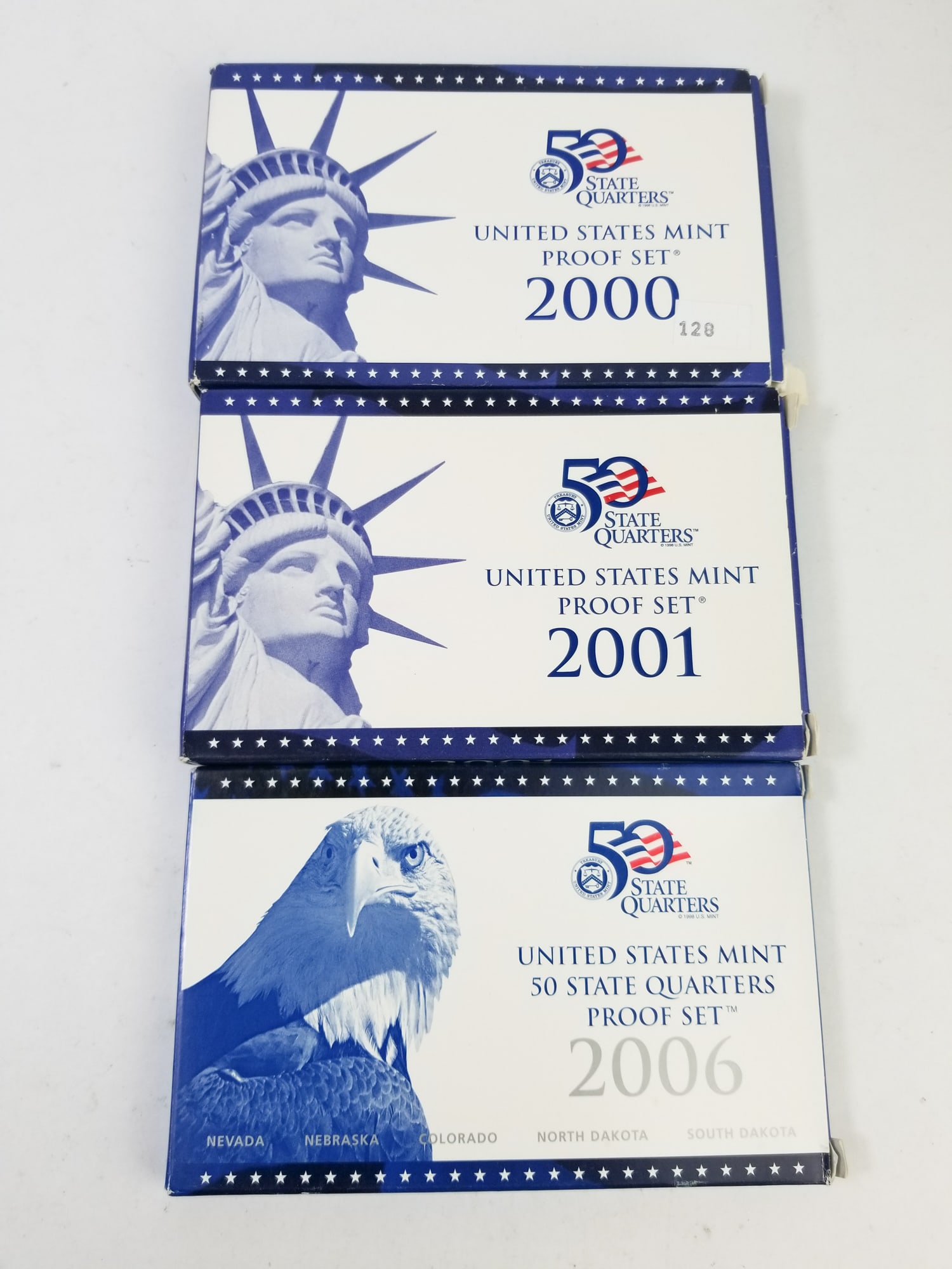 Three U.S. Mint Proof Sets (1 of 4)