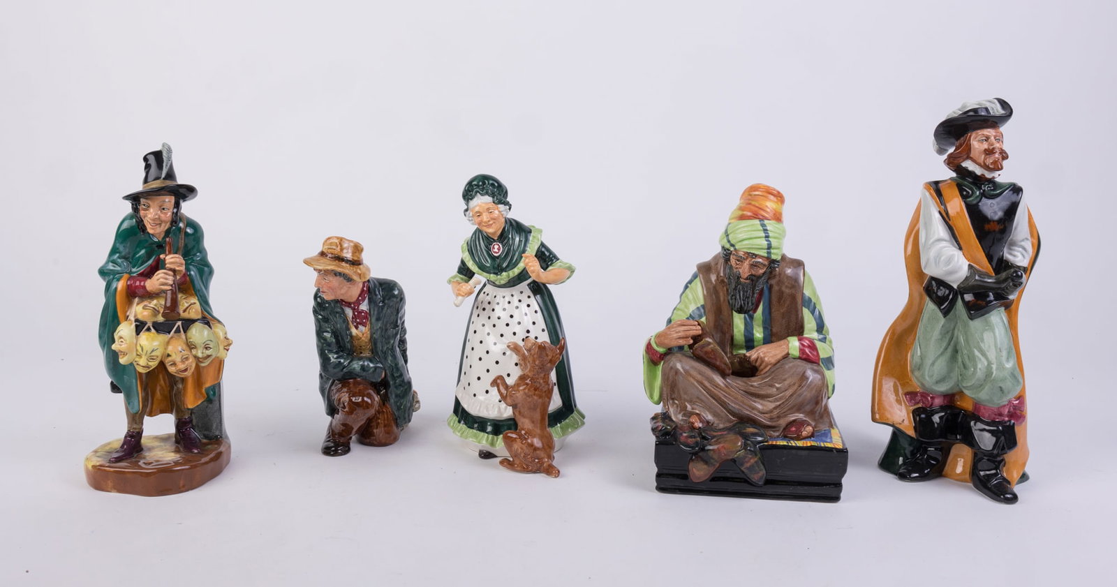 Royal Doulton Figurine Assortment Lot: Royal Doulton Figurine Assortment Lot Size 7" x 12" x 12" Literature Brooks Auction is not responsible for outbids. Questions? Call the office at (856) 694-2960 or email us directly at info@brooks.a
