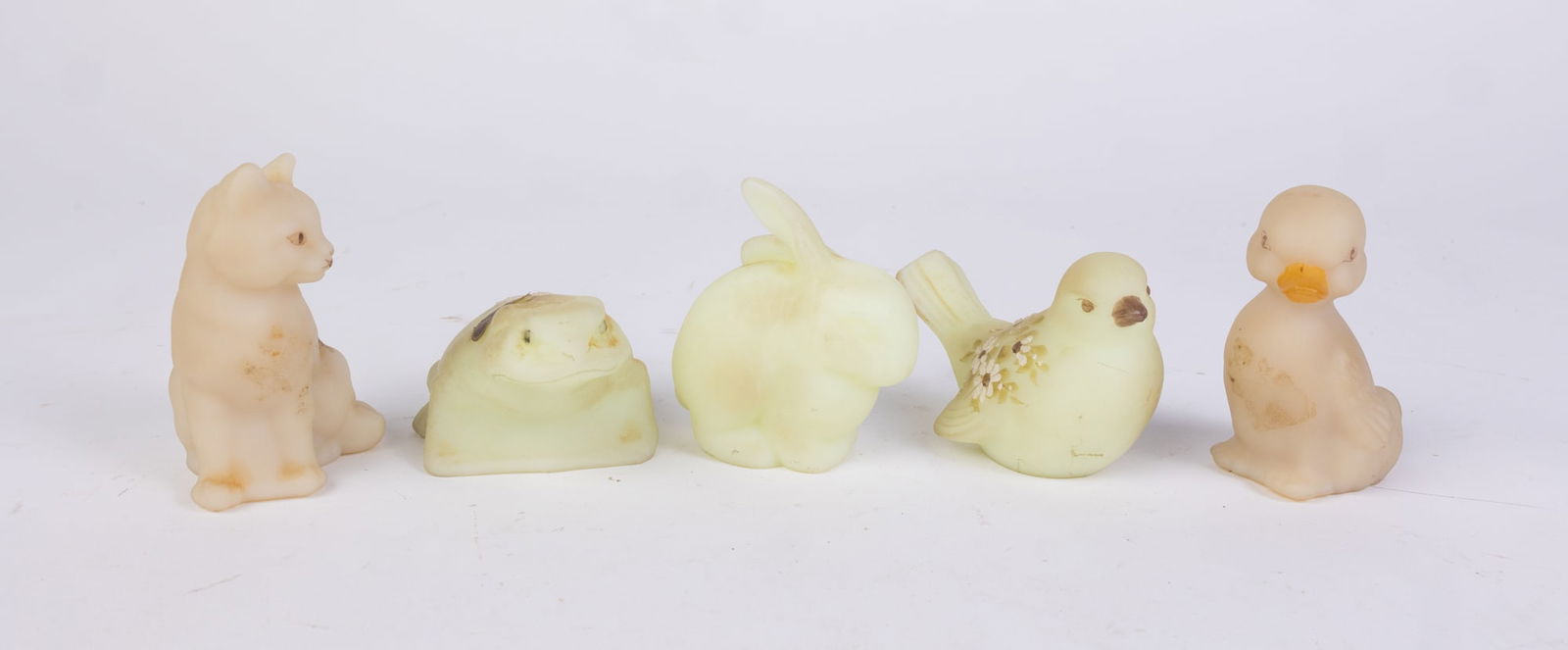 Lot of Fenton Glass Animals (1 of 5)