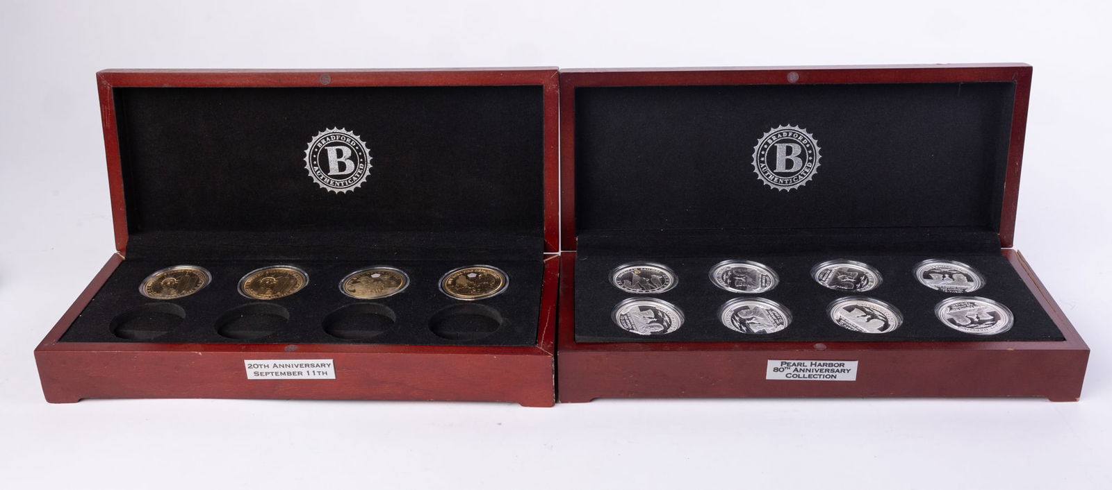 Two Sets of Anniversary Commemorative Coins (1 of 5)