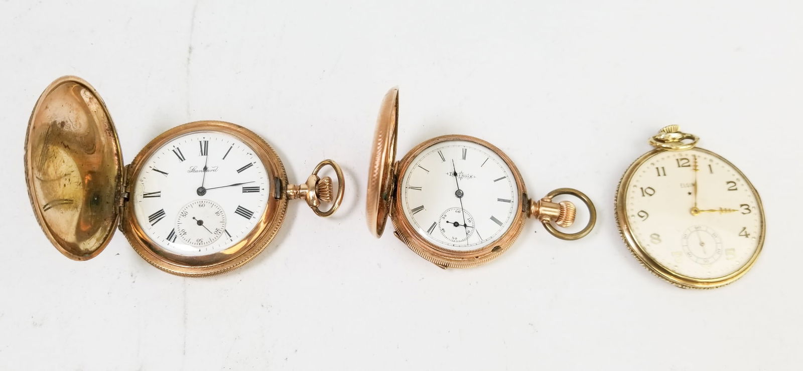 Three American Made Pocket Watches (1 of 15)