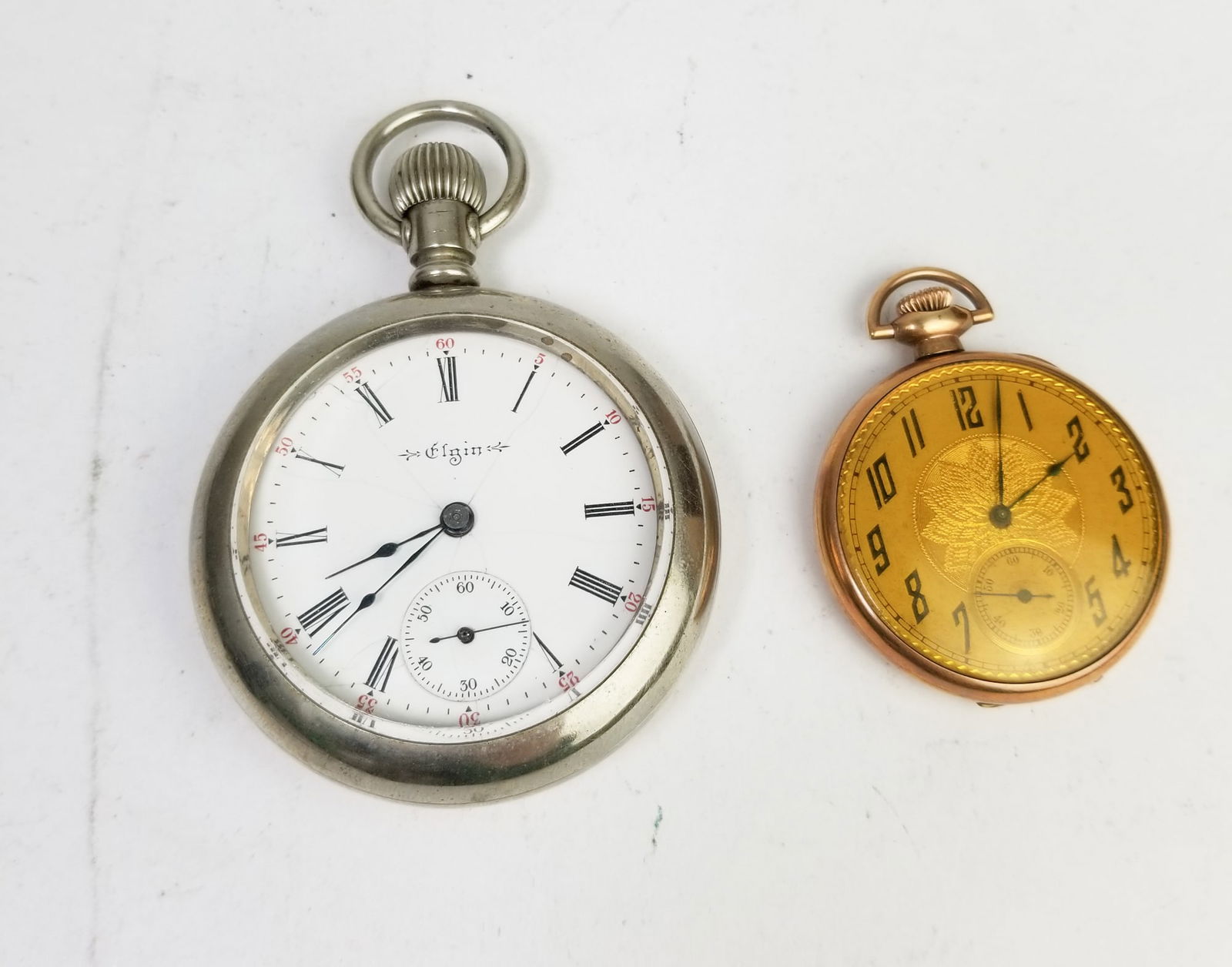 Two Elgin Pocket Watches (1 of 10)