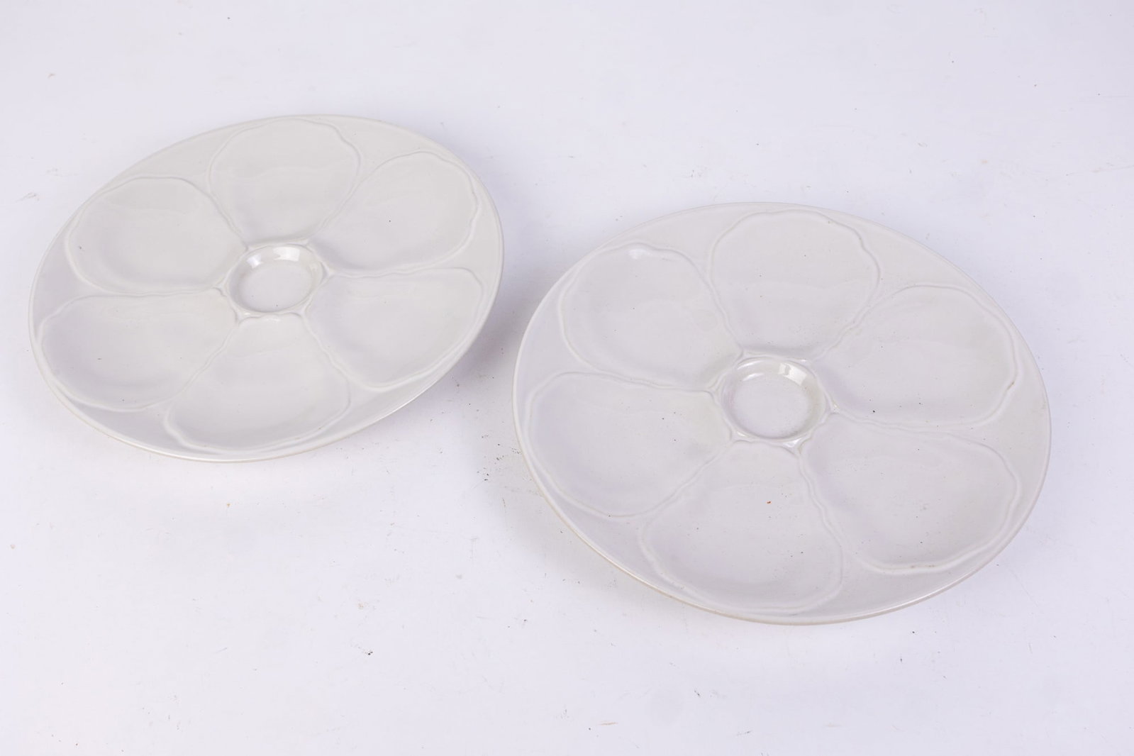 Vintage French Renault Argent Oyster Plates: Vintage French Renault Argent Oyster Plates ...