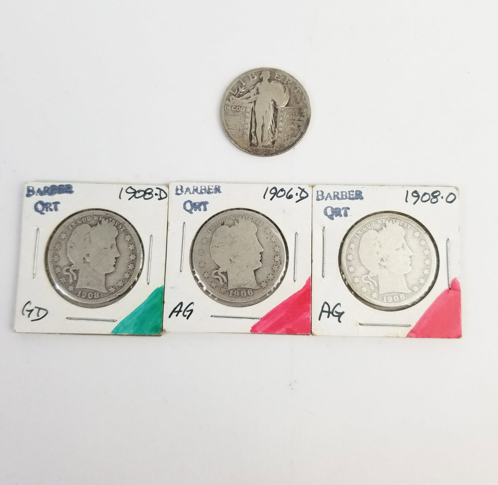 Four Silver Quarters (1 of 2)