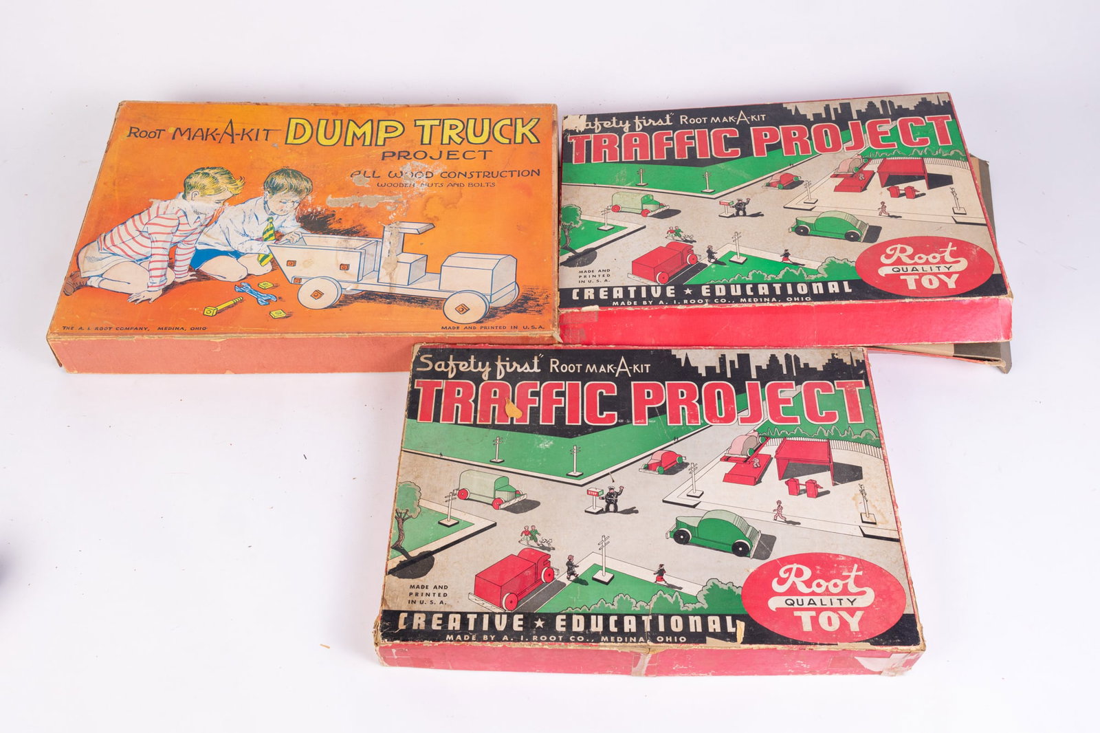 Three Vintage A.I. Root Games (1 of 9)