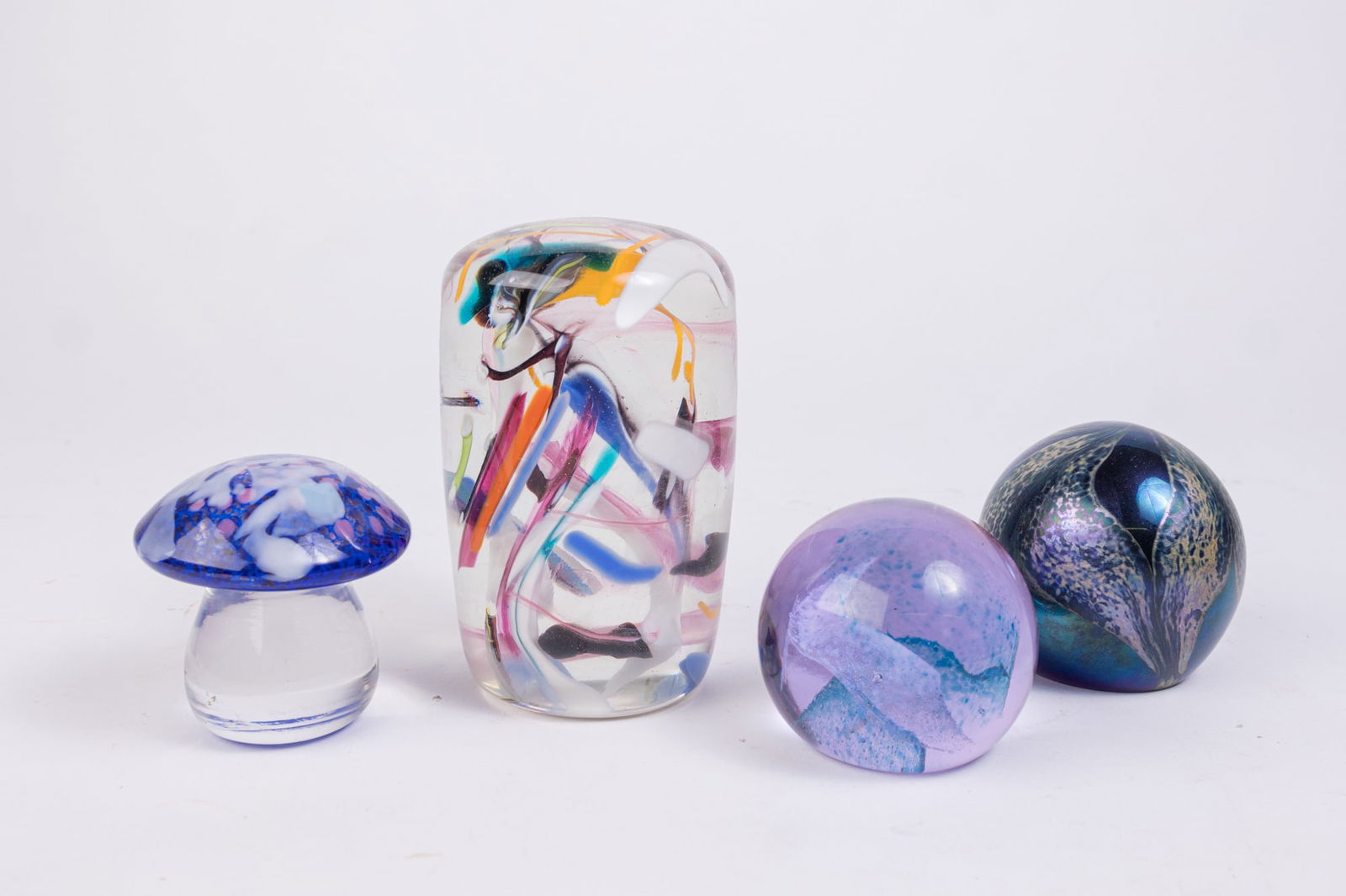 Lot of Assorted Glass Paperweights (1 of 8)