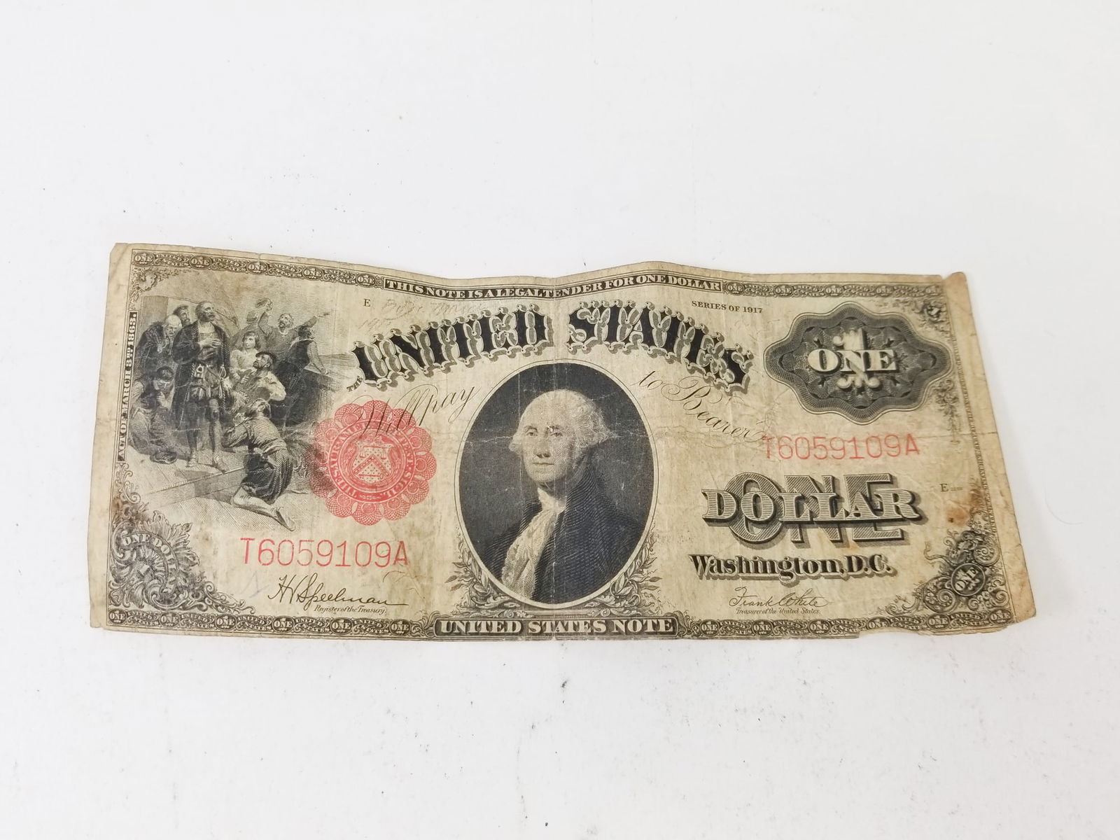 1917 1 Dollar Note (1 of 2)