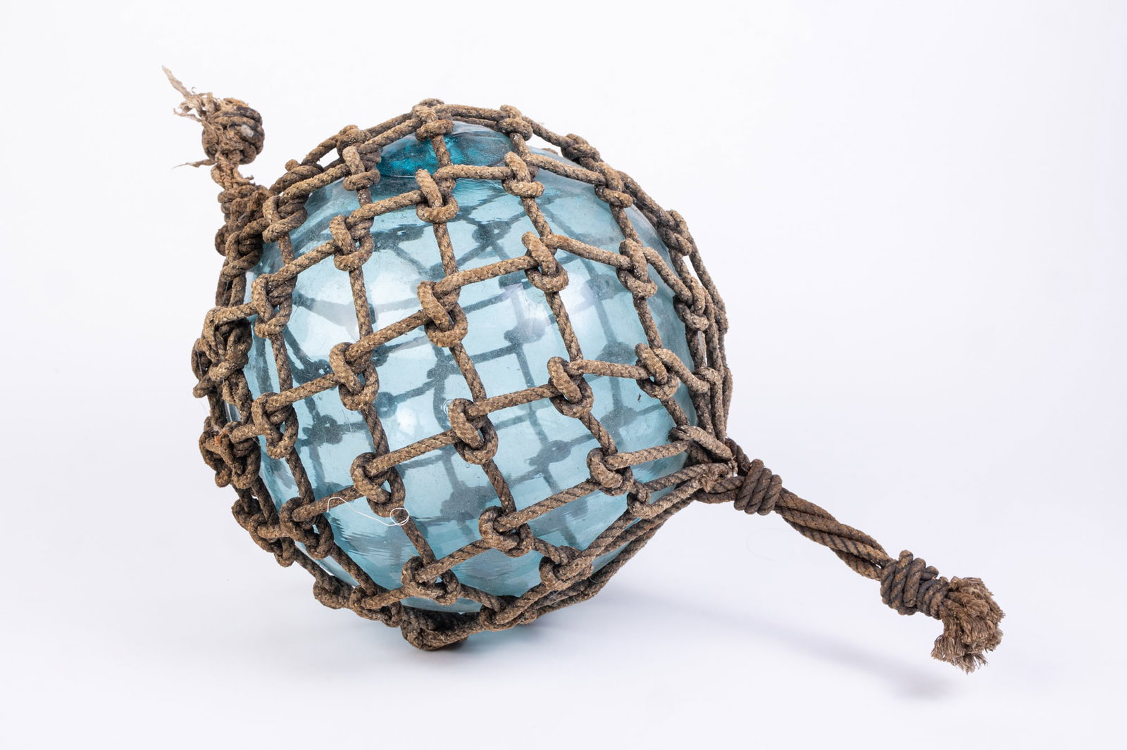 Japanese Glass Fishing Buoy Float: Japanese Glass Fishing Buoy Float Size 11" Literature Brooks Auction is not responsible for outbids. Questions? Call the office at (856) 694-2960 or email us directly at info@brooks.auction.