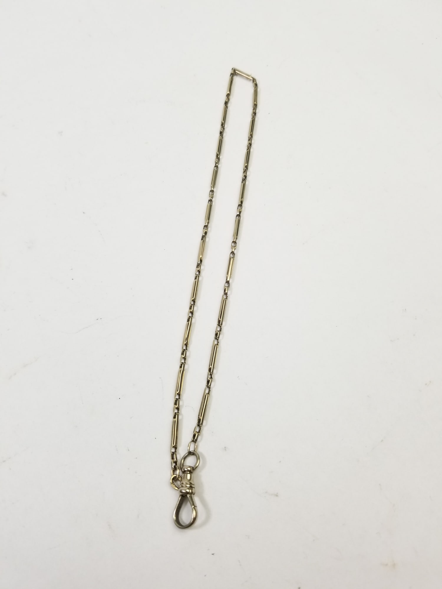 18KY Gold Pocket Watch Chain (1 of 4)