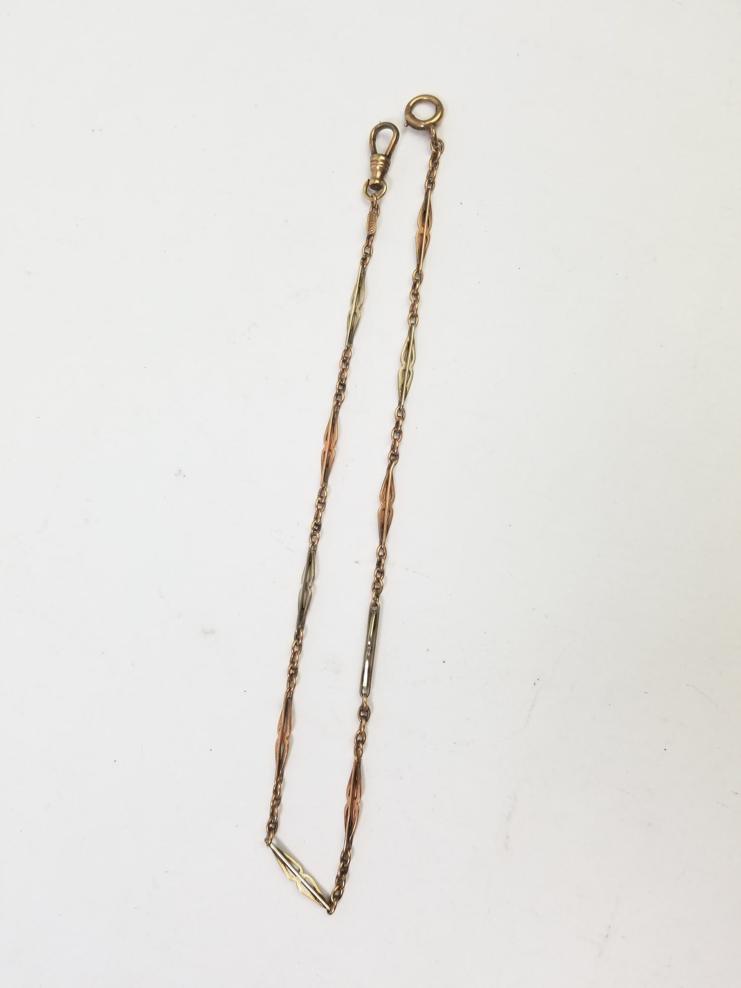 14KY Gold Pocket Watch Chain (1 of 3)