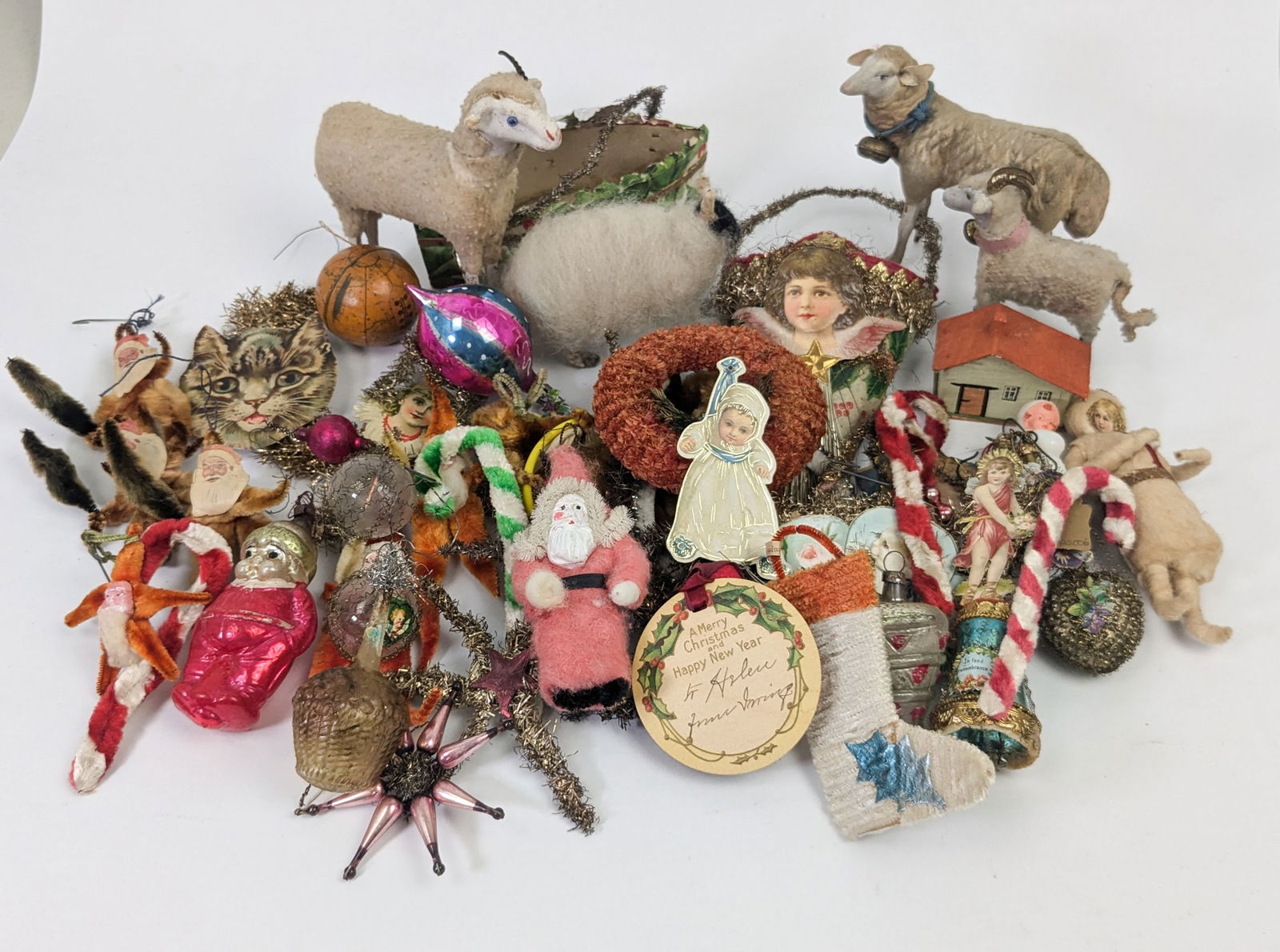 Lot of Antique Christmas Decor and Accessories (1 of 5)