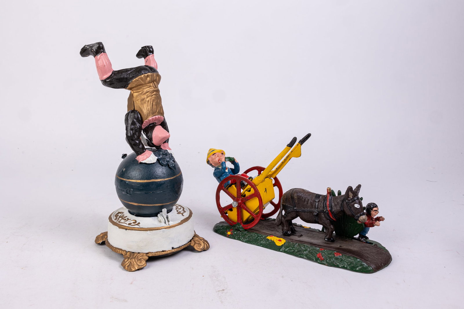 Two Cast Iron Mechanical Banks (1 of 6)