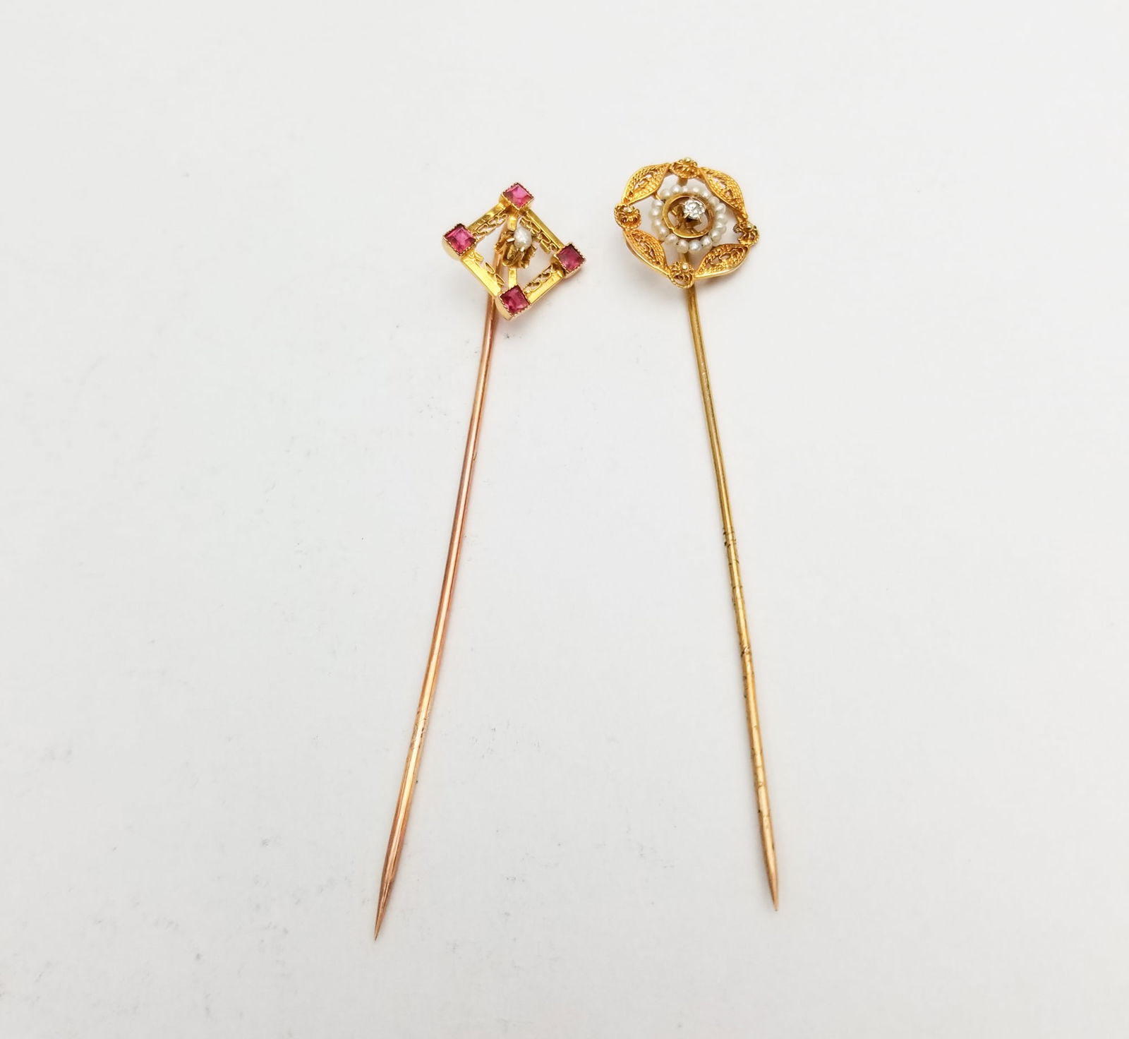 Two 14K Gold Pins (1 of 6)