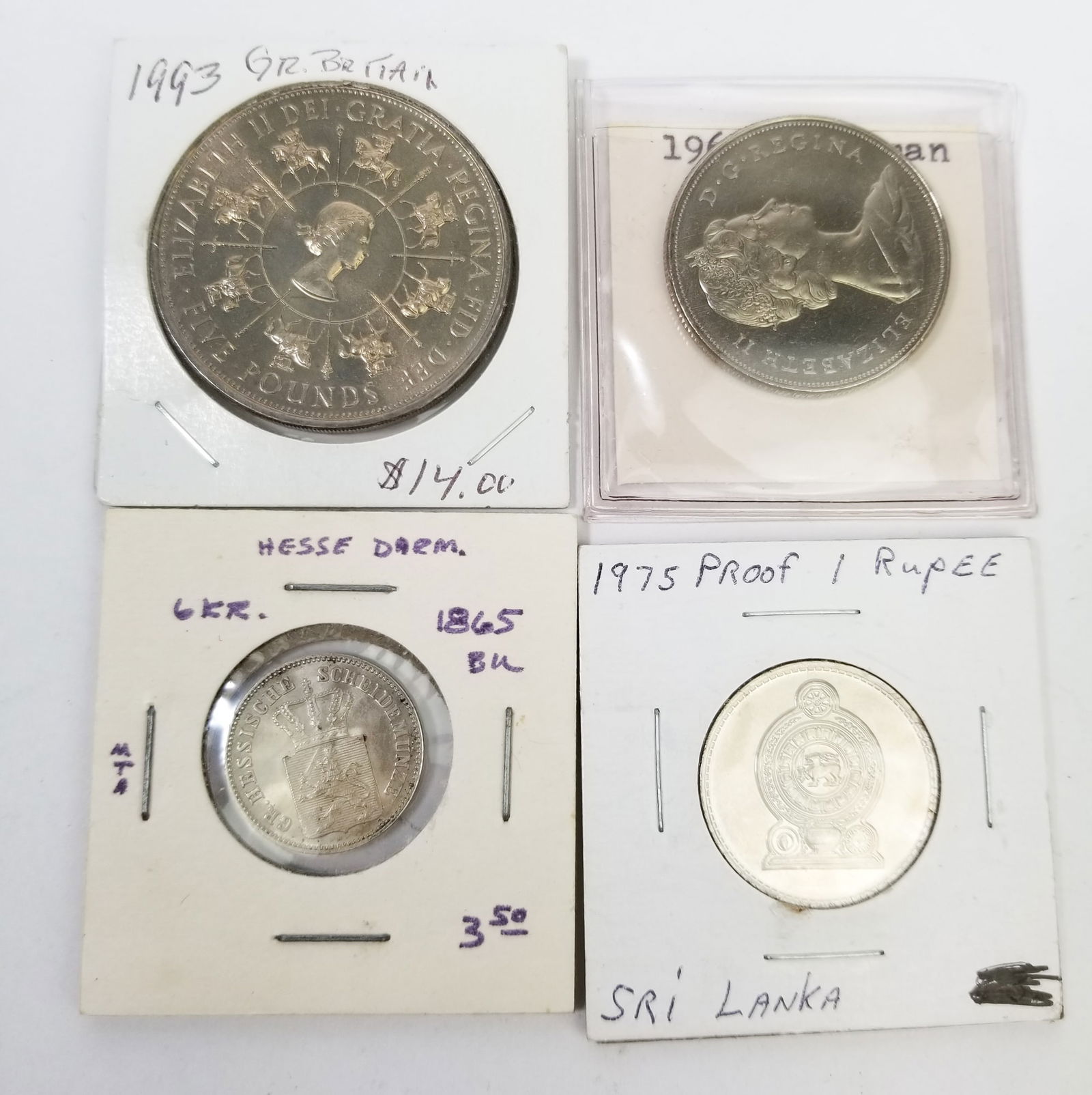 Four Foreign Coins (1 of 5)