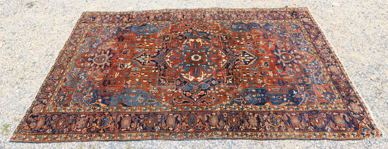 Vintage Hand Woven Area Rug (1 of 9)