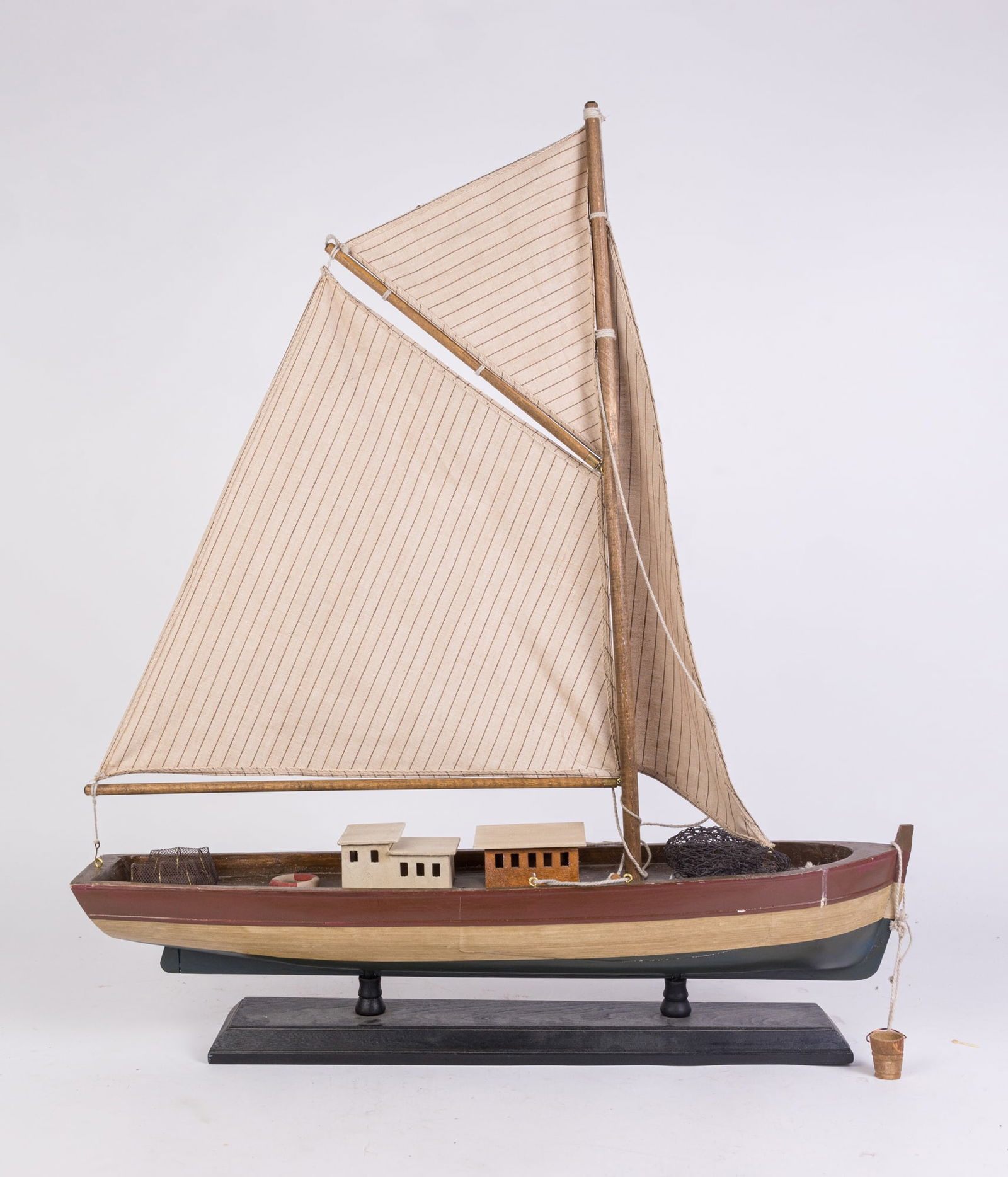 Vintage Wooden Model Ship Auction
