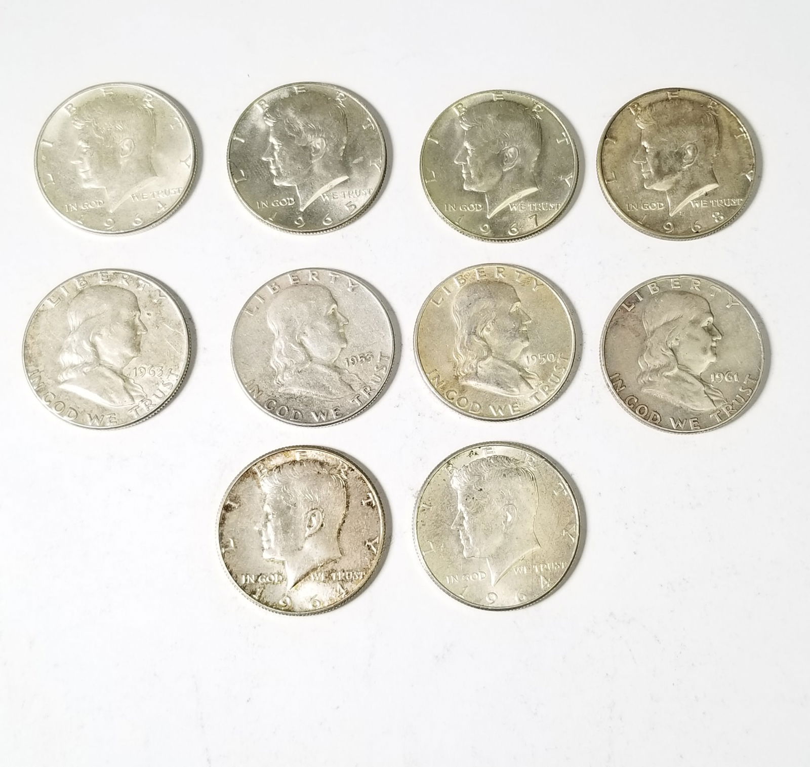 Ten Half Dollars (1 of 4)