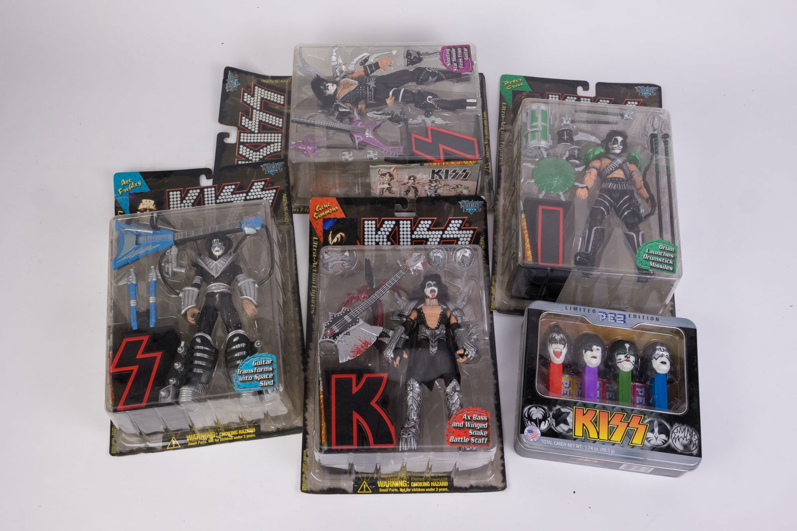 KISS McFarlane Action Figures and Pez Dispensers (1 of 7)