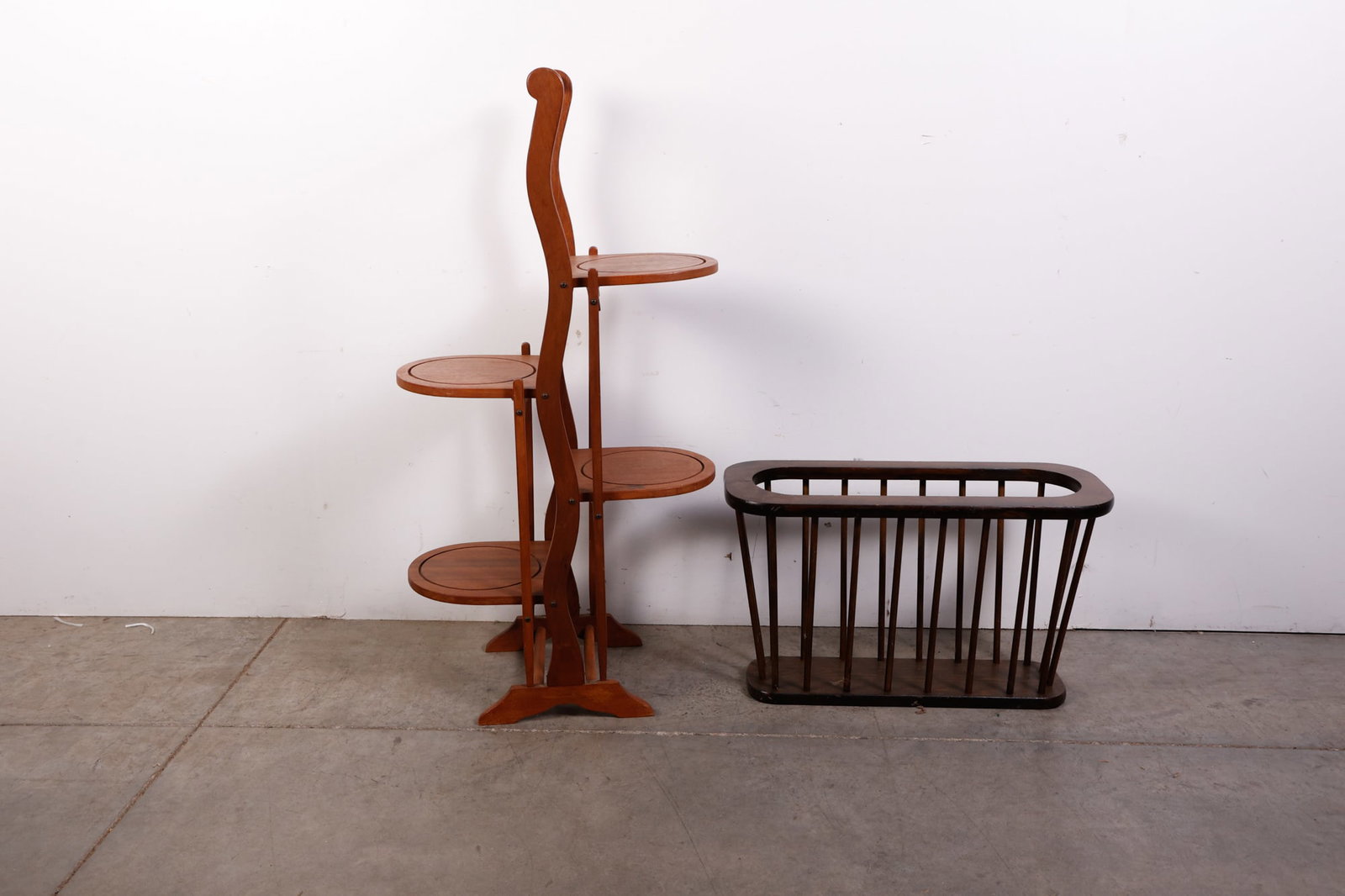 Two Pieces of MCM Mid Century Modern Accent Furniture (1 of 3)