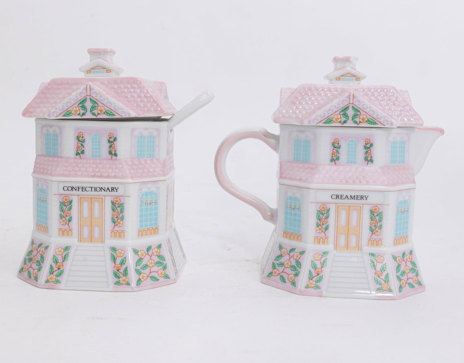 Lenox Spice Village Creamery and Confectionary Porcelain Containers (1 of 11)