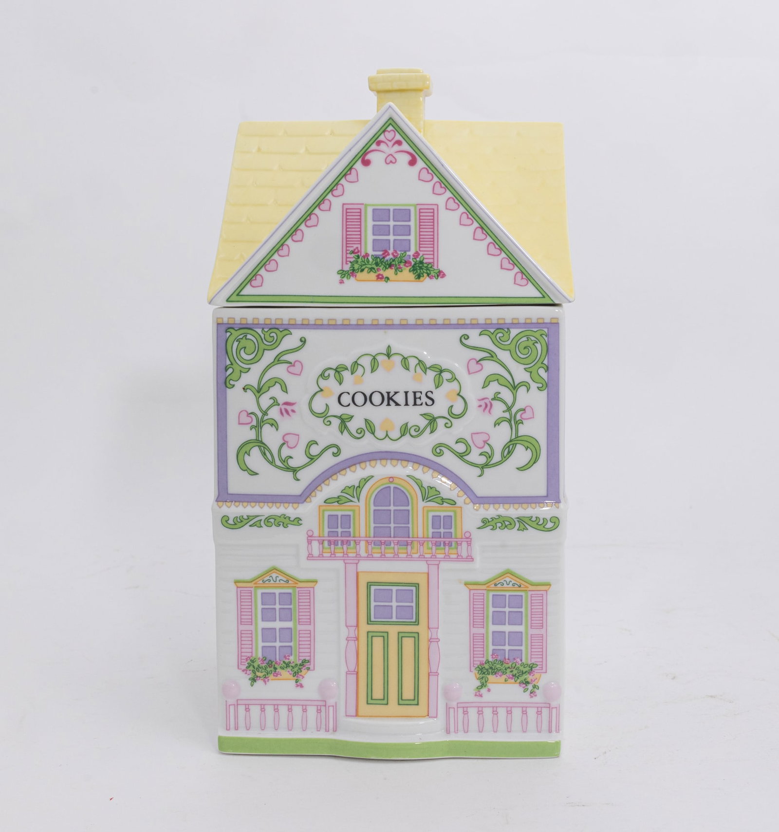 Lenox Spice Village Cafe Cookies Canister 1990 (1 of 6)