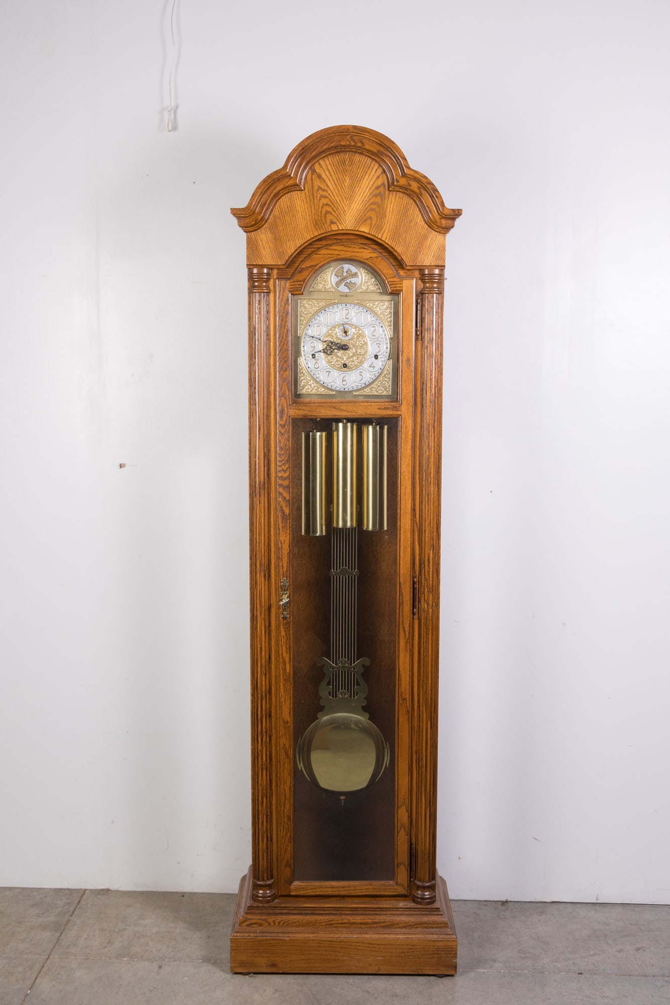 Howard Miller Vintage Glass Case Grandfather Clock (1 of 9)