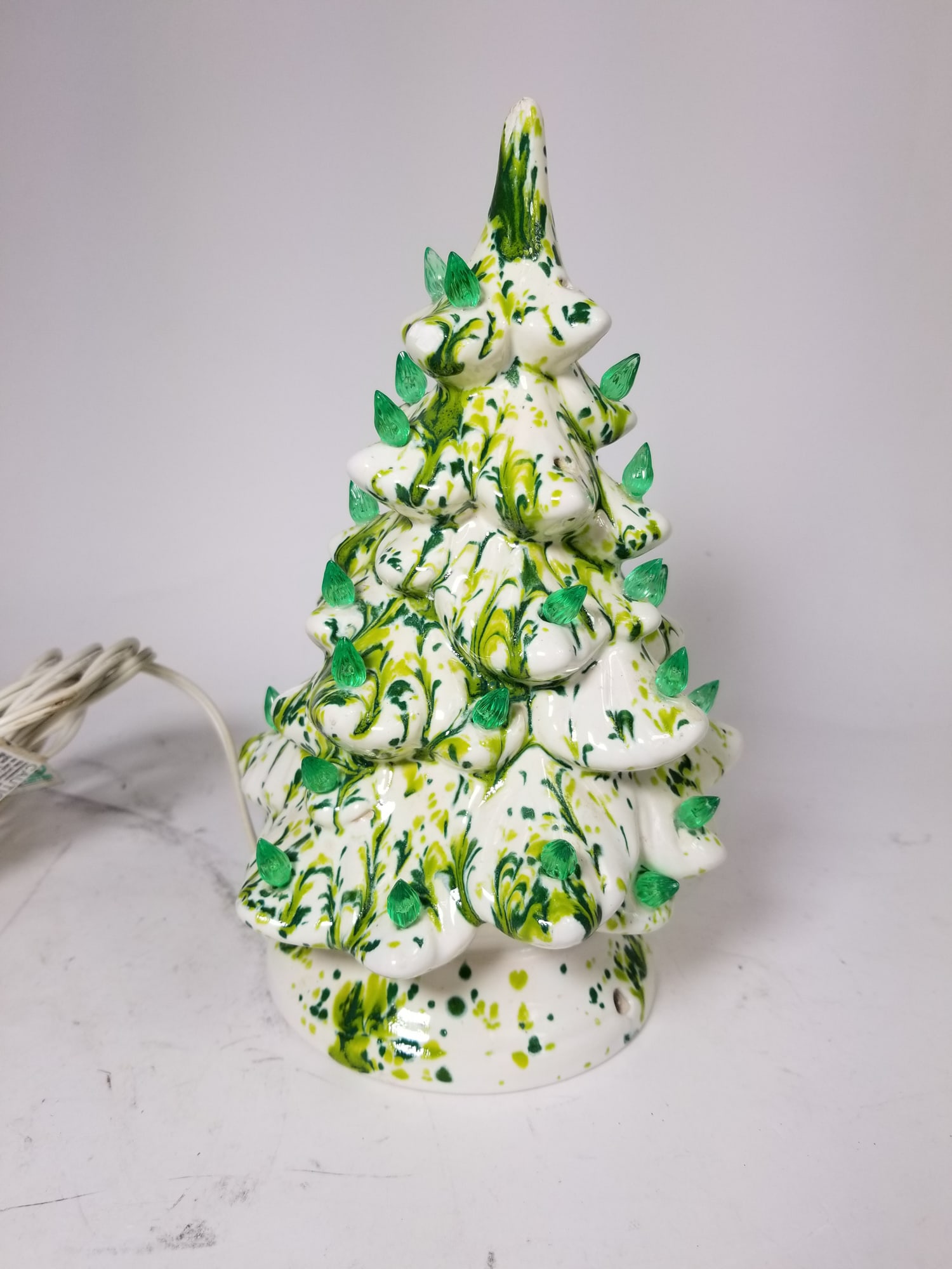 Vintage Ceramic Lighted Christmas Tree (1 of 6)