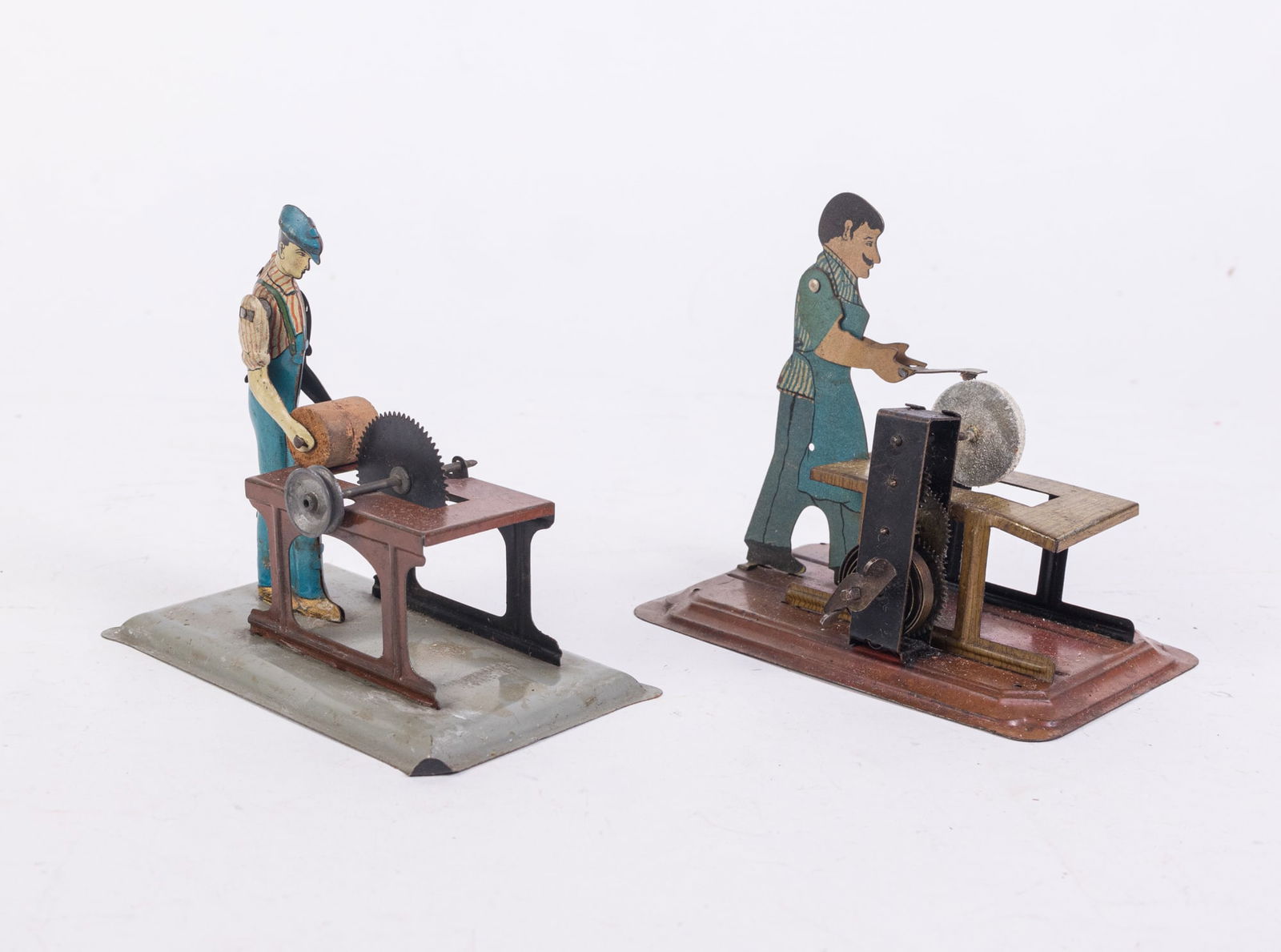 Two Antique German Toys Featuring Girard 'Flasho the Grinder" (1 of 6)