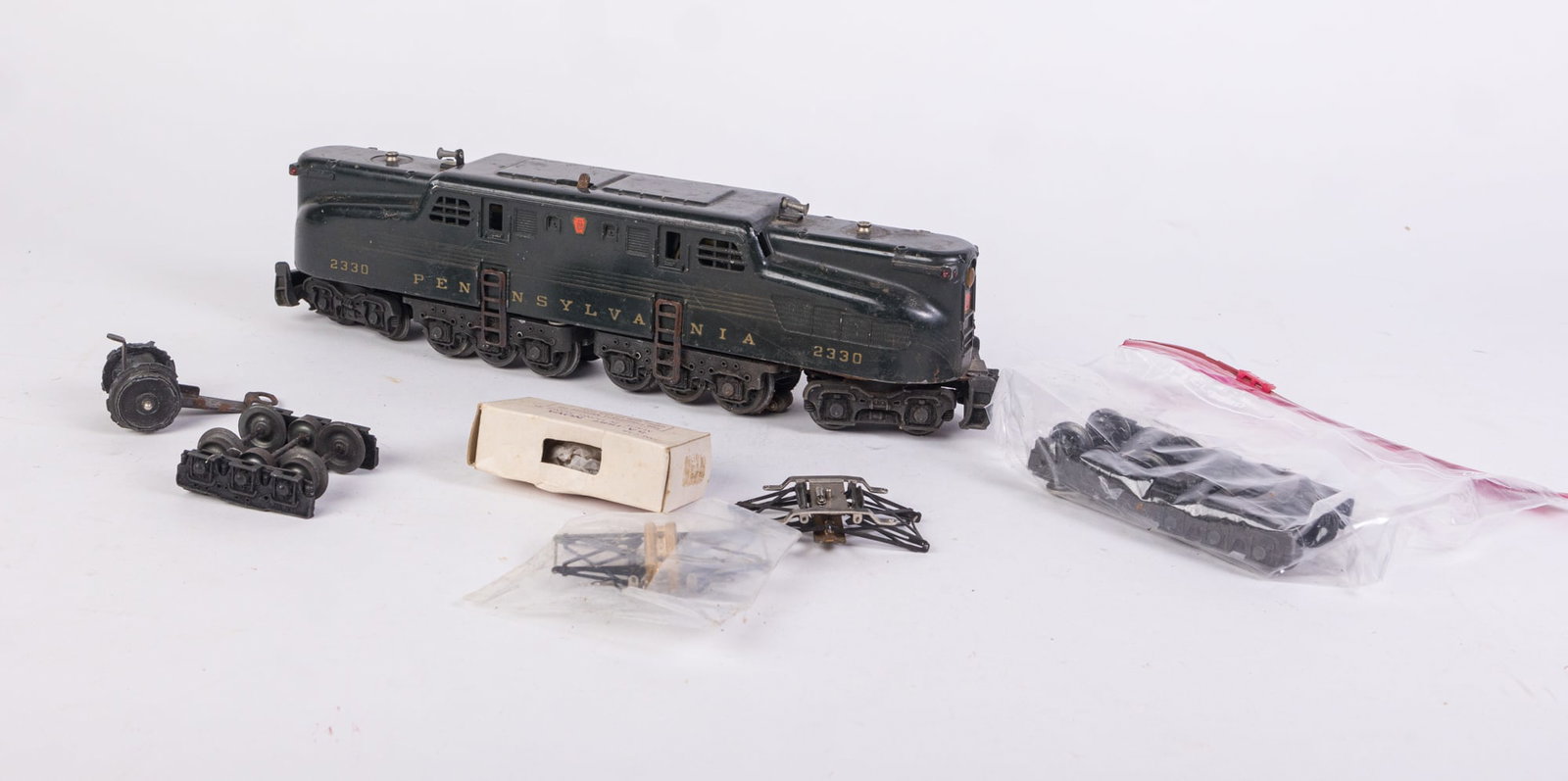 Lionel GG1 #2330 Pennsylvania Railroad Locomotive: Lionel GG1 #2330 Pennsylvania Railroad Locomotive Literature Brooks Auction is not responsible for outbids. Questions? Call the office at (856) 694-2960 or email us directly at info@brooks.auction. &