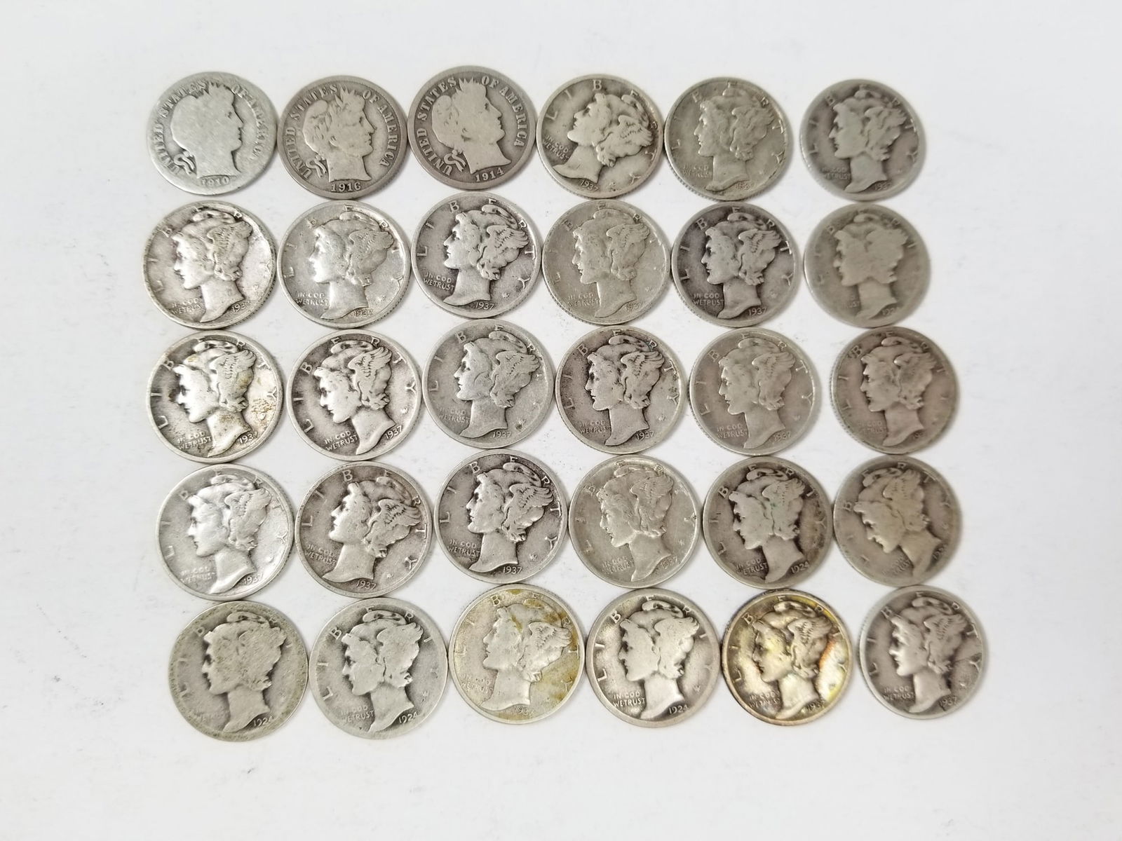 Thirty Silver Dimes (1 of 3)