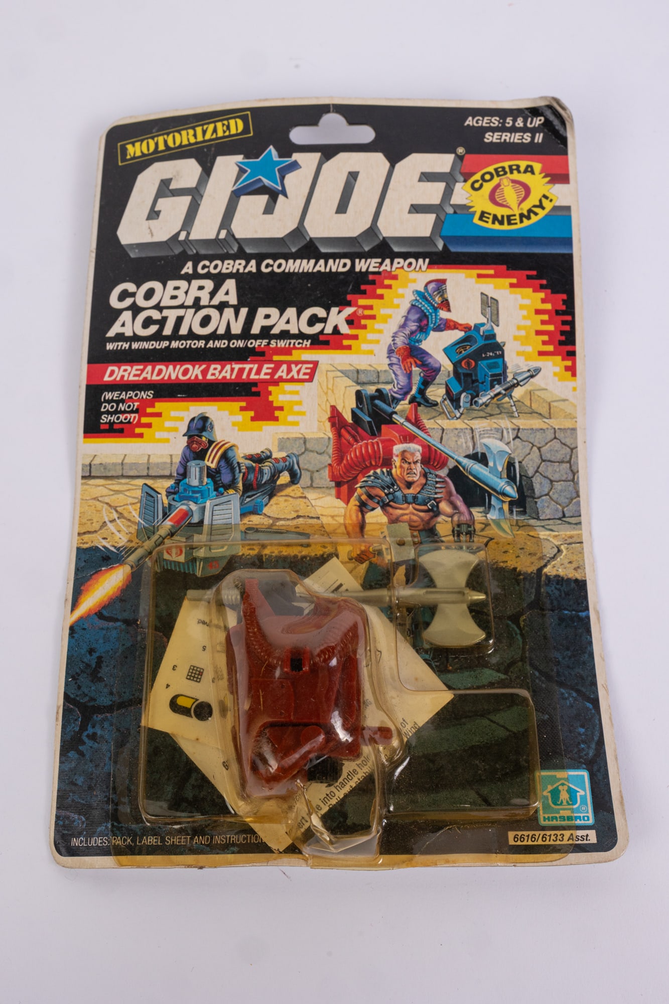 NIB Unpunched G.I. Joe Cobra Action Pack 1988 (1 of 6)