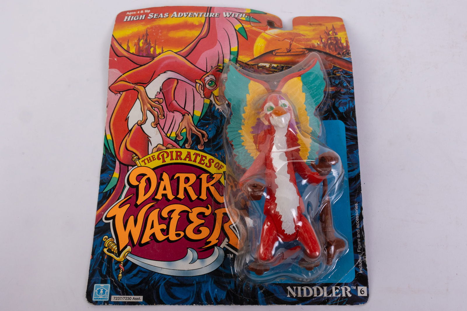 1990 Hasbro The Pirates Of Dark Water NIDDLER Factory Sealed: 1990 Hasbro The Pirates Of Dark Water NIDDLER Factory Sealed Size 7" x 12" x 12" Literature Brooks Auction is not responsible for outbids. Questions? Call the office at (856) 694-2960 or email us di