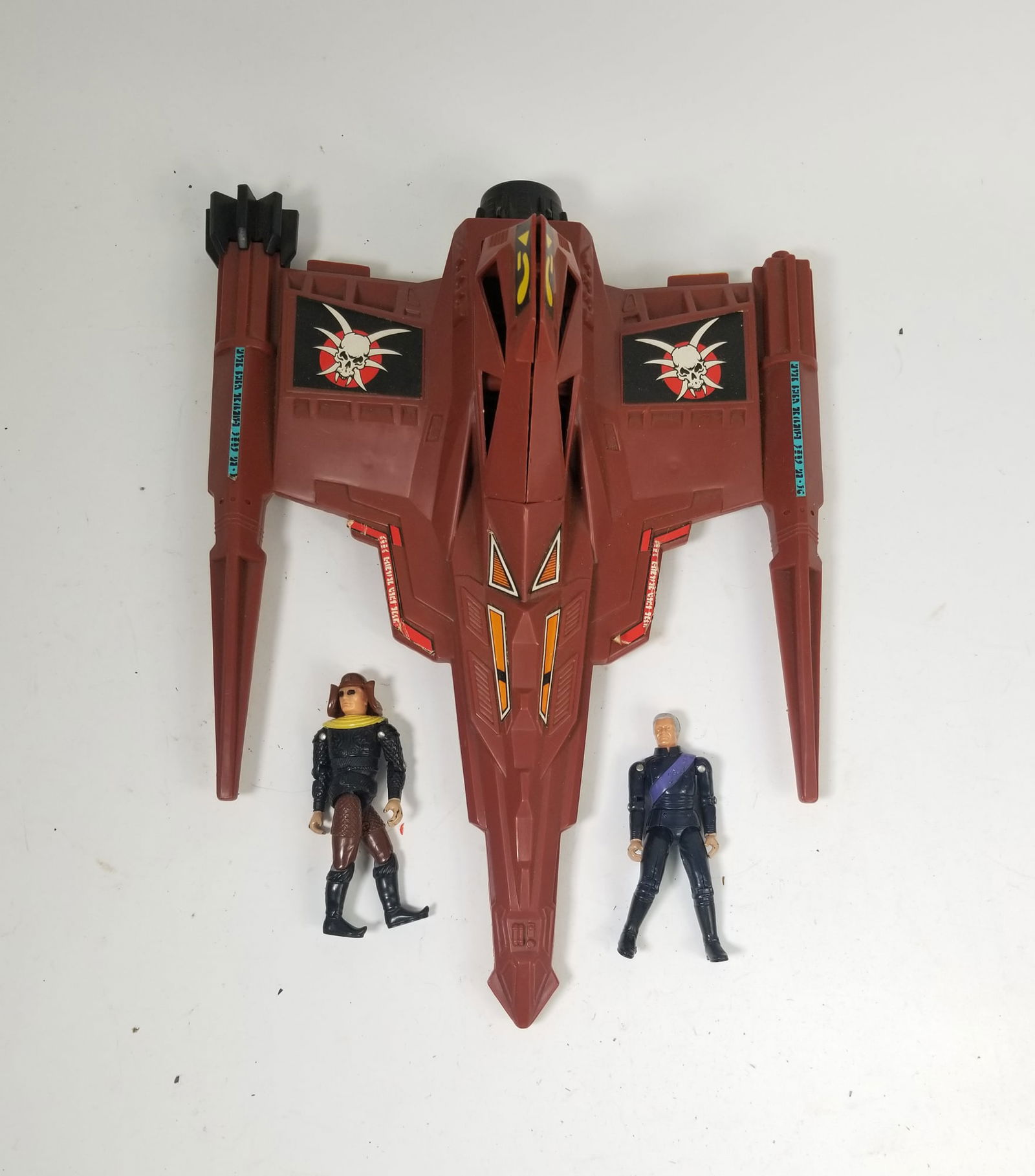 Vintage 70s Buck Rogers Draconian Marauder & Figures: Vintage 70s Buck Rogers Draconian Marauder & Figures Size 7" x 12" x 12" Literature Brooks Auction is not responsible for outbids. Questions? Call the office at (856) 694-2960 or email us directly a