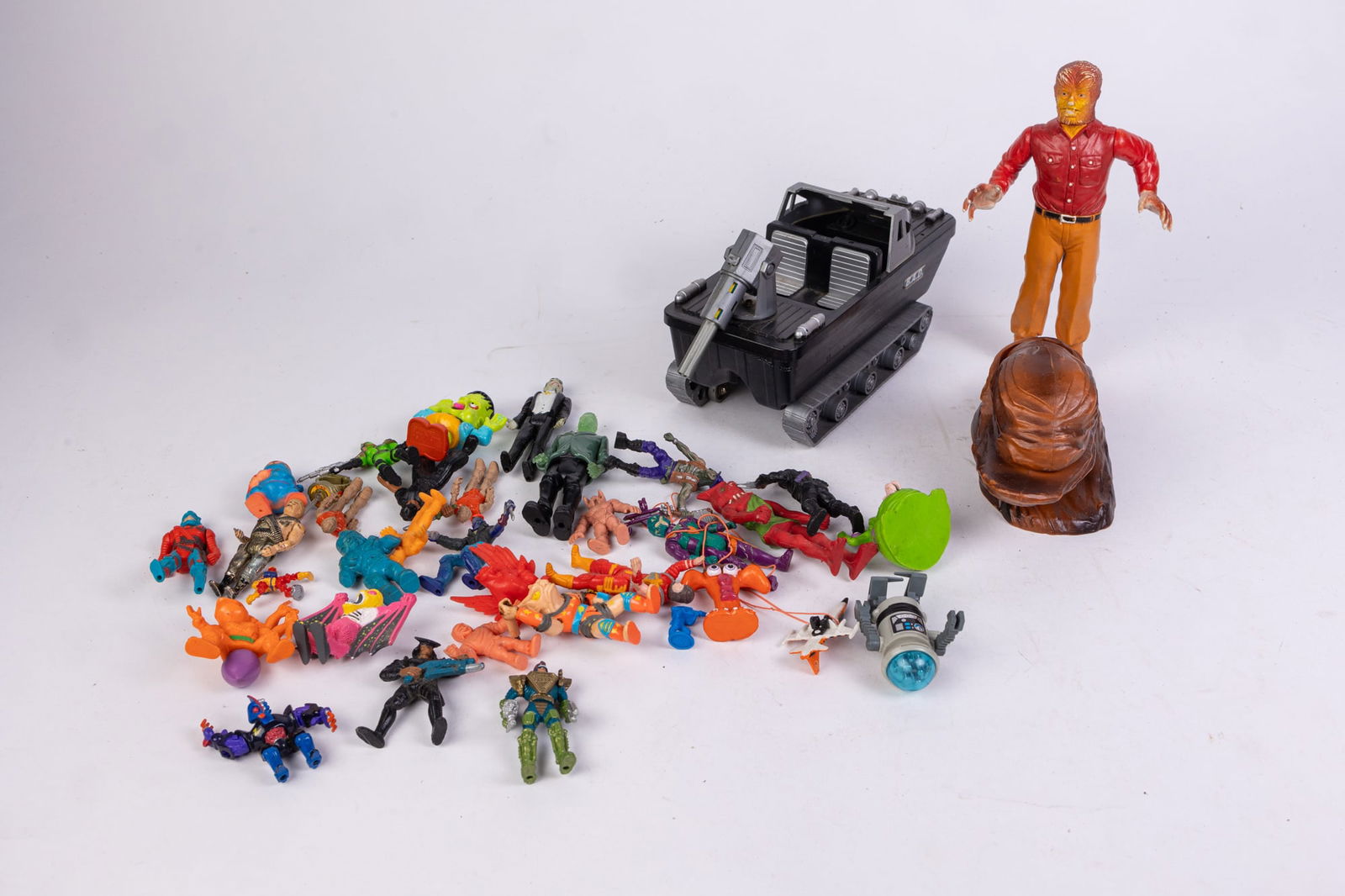 Vintage Toy Assortment Featuring MIMP & Universal Monsters Figures (1 of 8)