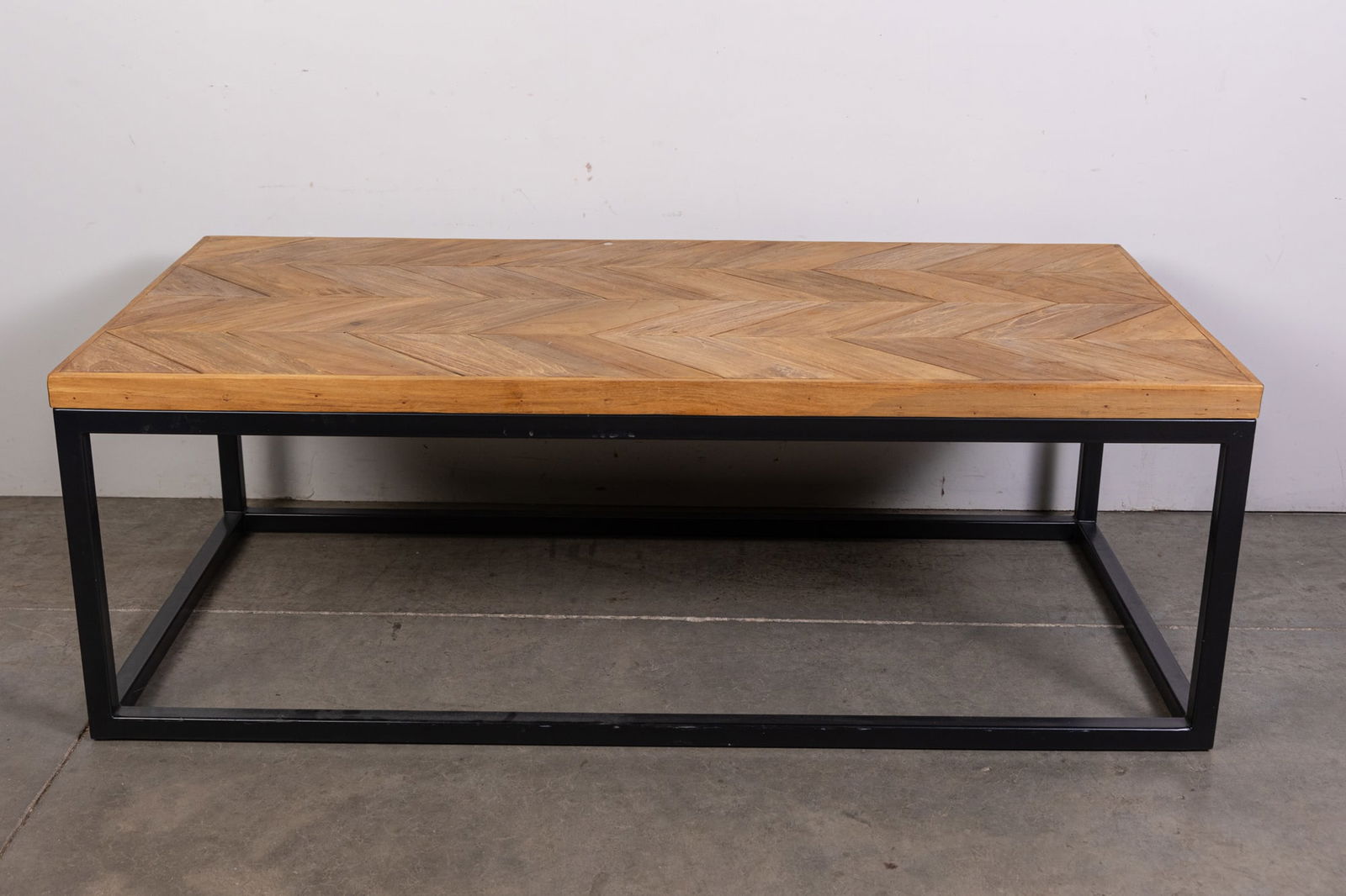 Designer Chevron Coffee Table by Crate & Barrel (1 of 6)