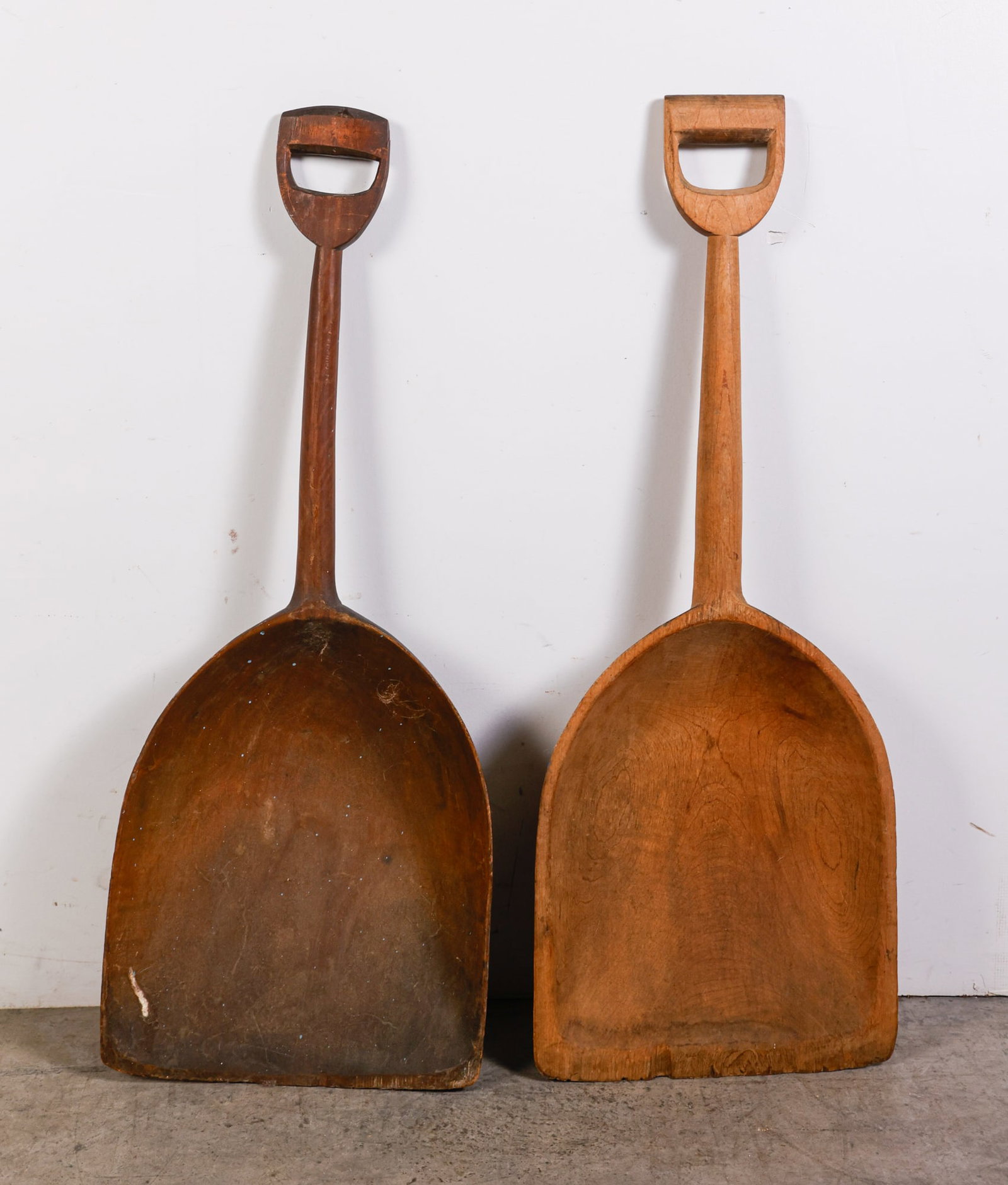 Two Large Antique Early Shaker Style Grain Shovels (1 of 4)