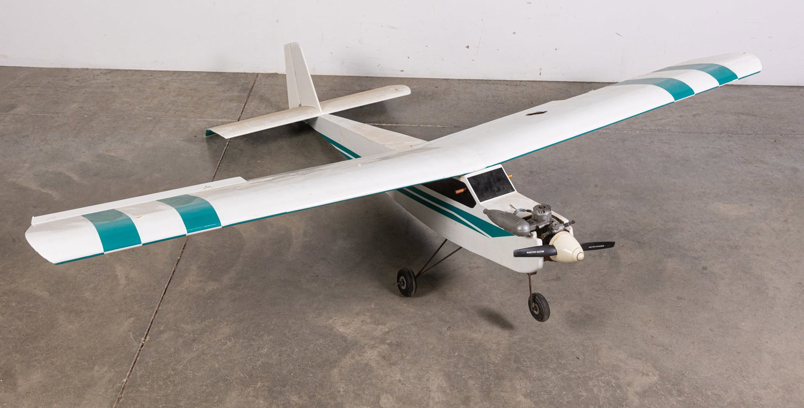Vintage RC Radio Controlled Model Plane with ASP Motor (1 of 6)