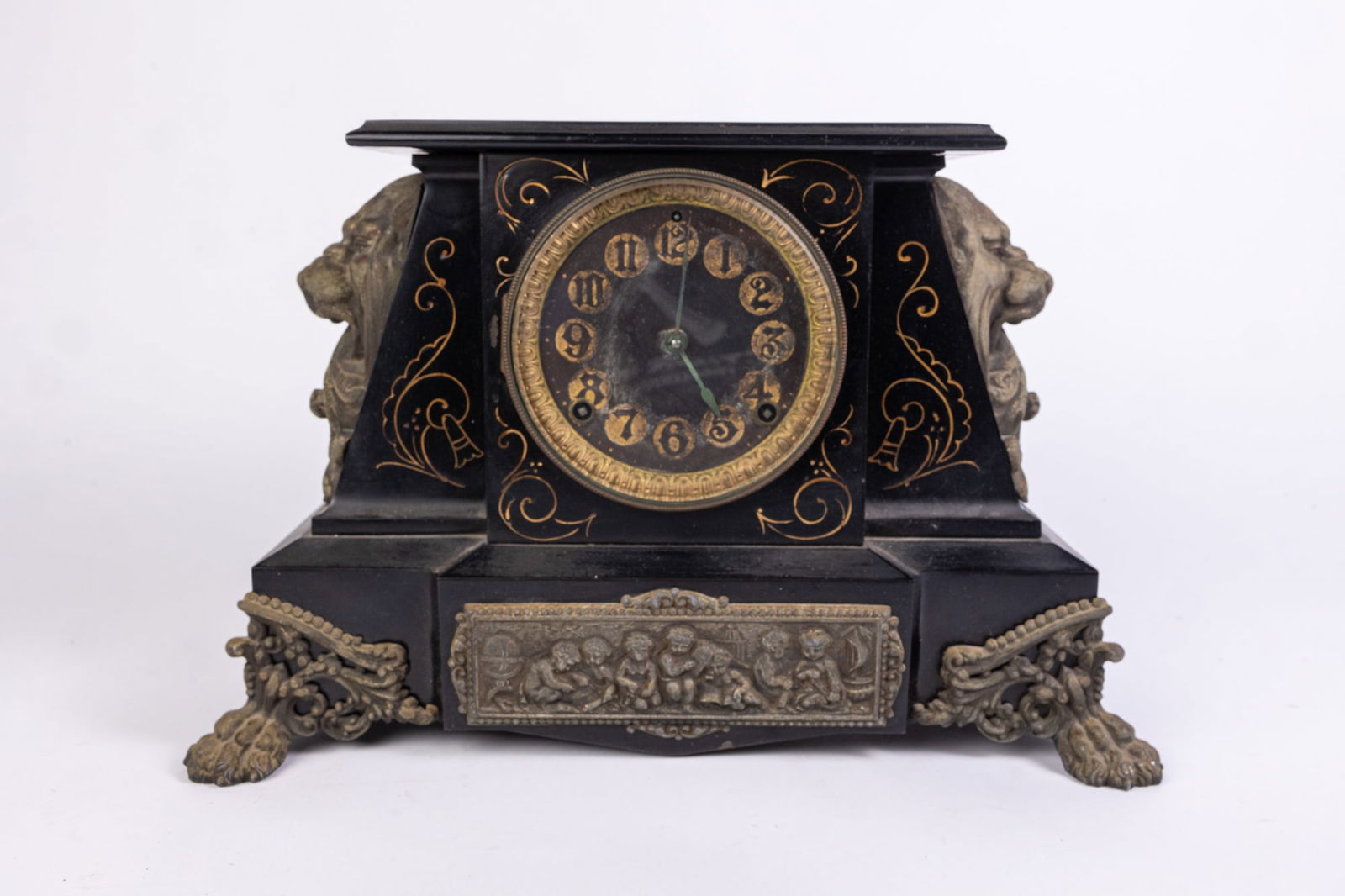 Antique Marble Mantle Clock (1 of 5)