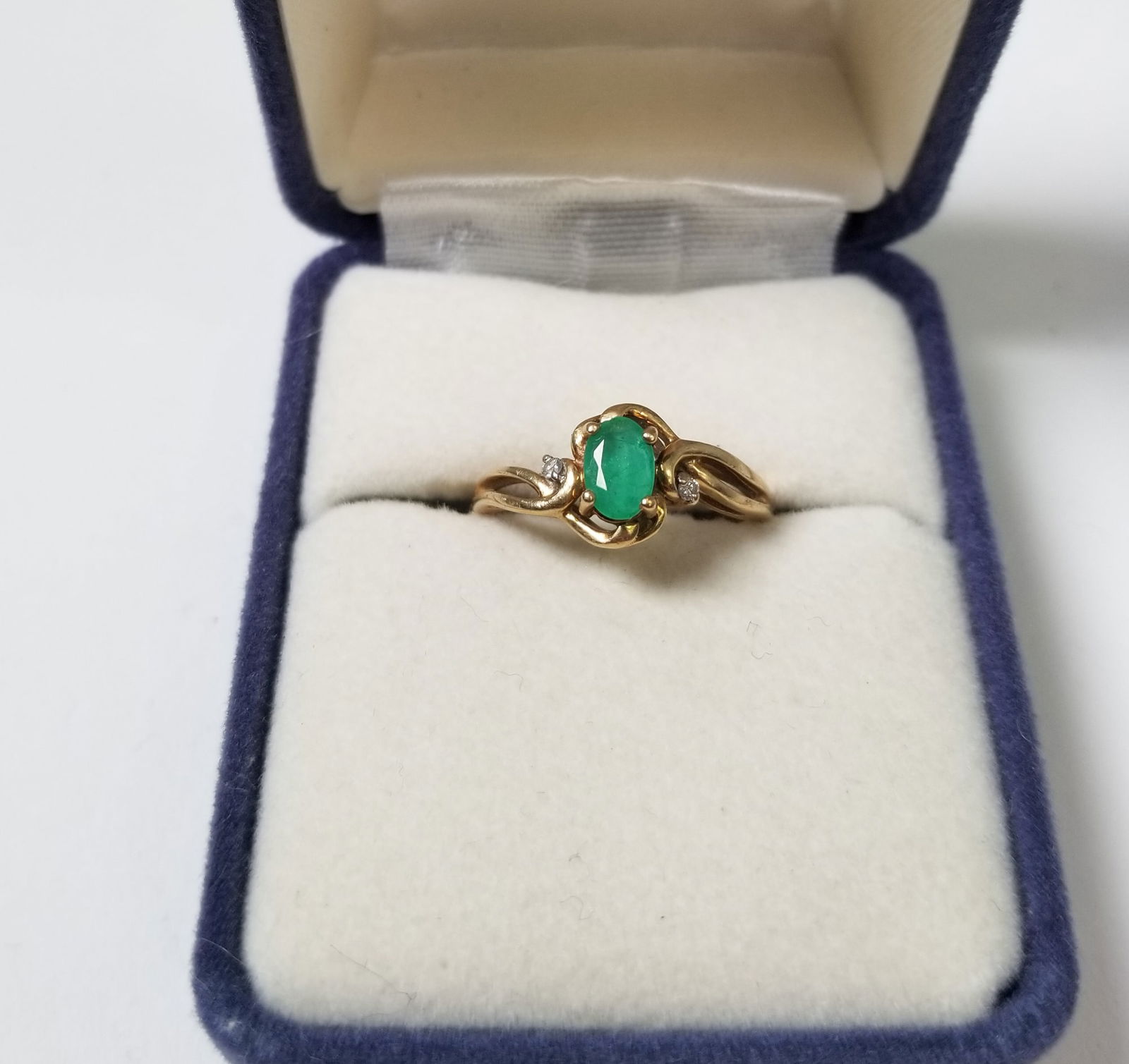 10K Gold Ring: 10K Gold Ring, marked 10K, untested, size 5.5, total weight 2.0 grams Literature Brooks Auction is not responsible for outbids. Questions? Call the office at (856) 694-2960 or email us directly at in