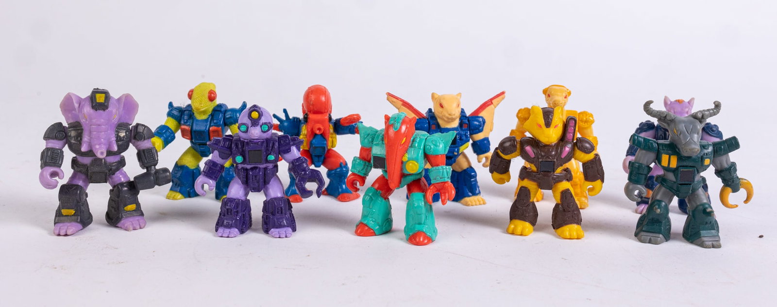 Vintage 80's Takara Hasbro Battle Beast Figures: Vintage 80's Takara Hasbro Battle Beast Figures: #49 Squire Squirrel - #10 Roamin Buffalo - # 34 Delta Chameleon - #3 Ferocious Tiger Goldar - #42 Miner Mole - #14 Swiny Boar - #47 Hunchback Camel - #