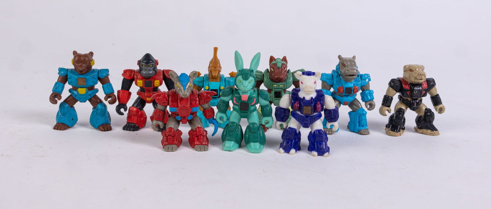 Vintage 80's Takara Hasbro Battle Beast Figures: Vintage 80's Takara Hasbro Battle Beast Figures: #45 Slasher Seahorse - #68 Bodacious Bovine - #21 Danger Dog - #51 Bludgeoning Bulldog - #22 Hare Razing Rabbit - #11 Grizzly Bear - #38 Powerhouse Mou