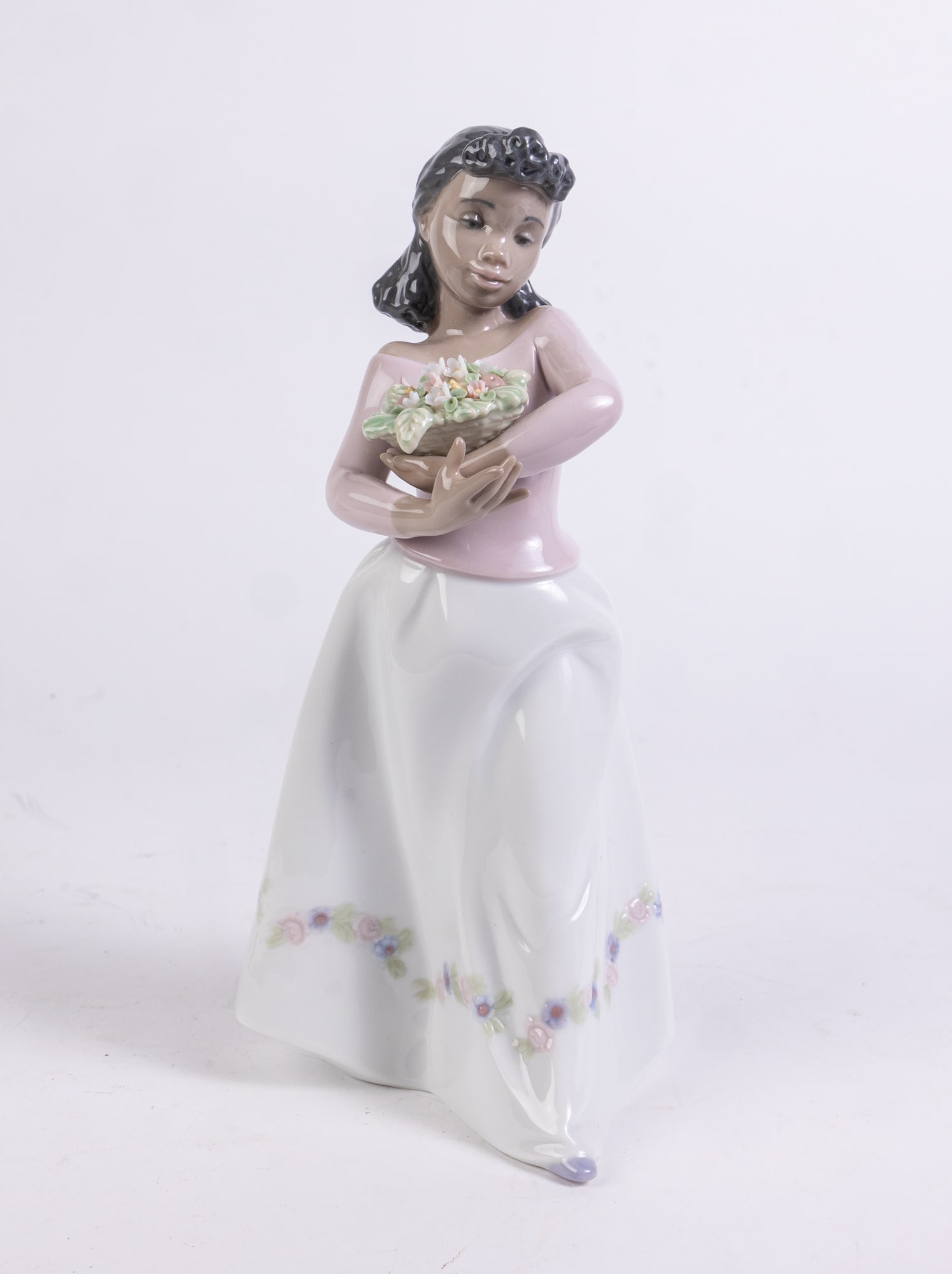 Lladro Black Legacy Collection #6167 "Delicate Bundle" 10" Figurine (1 of 6)