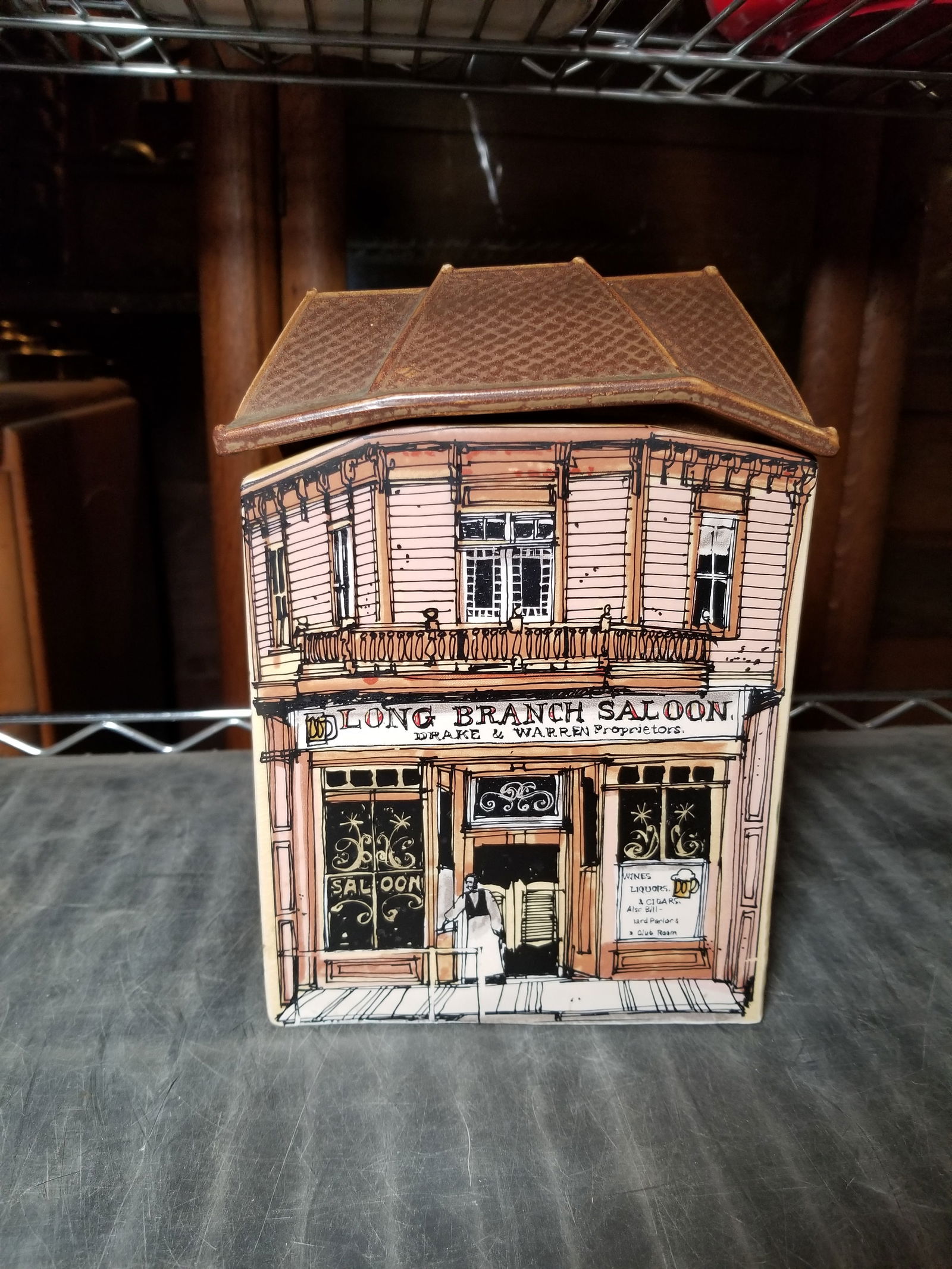 House Cookie Jar: House Cookie Jar Size 9" Literature Brooks Auction is not responsible for outbids. Questions? Call the office at (856) 694-2960 or email us directly at info@brooks.auction. • Please rea