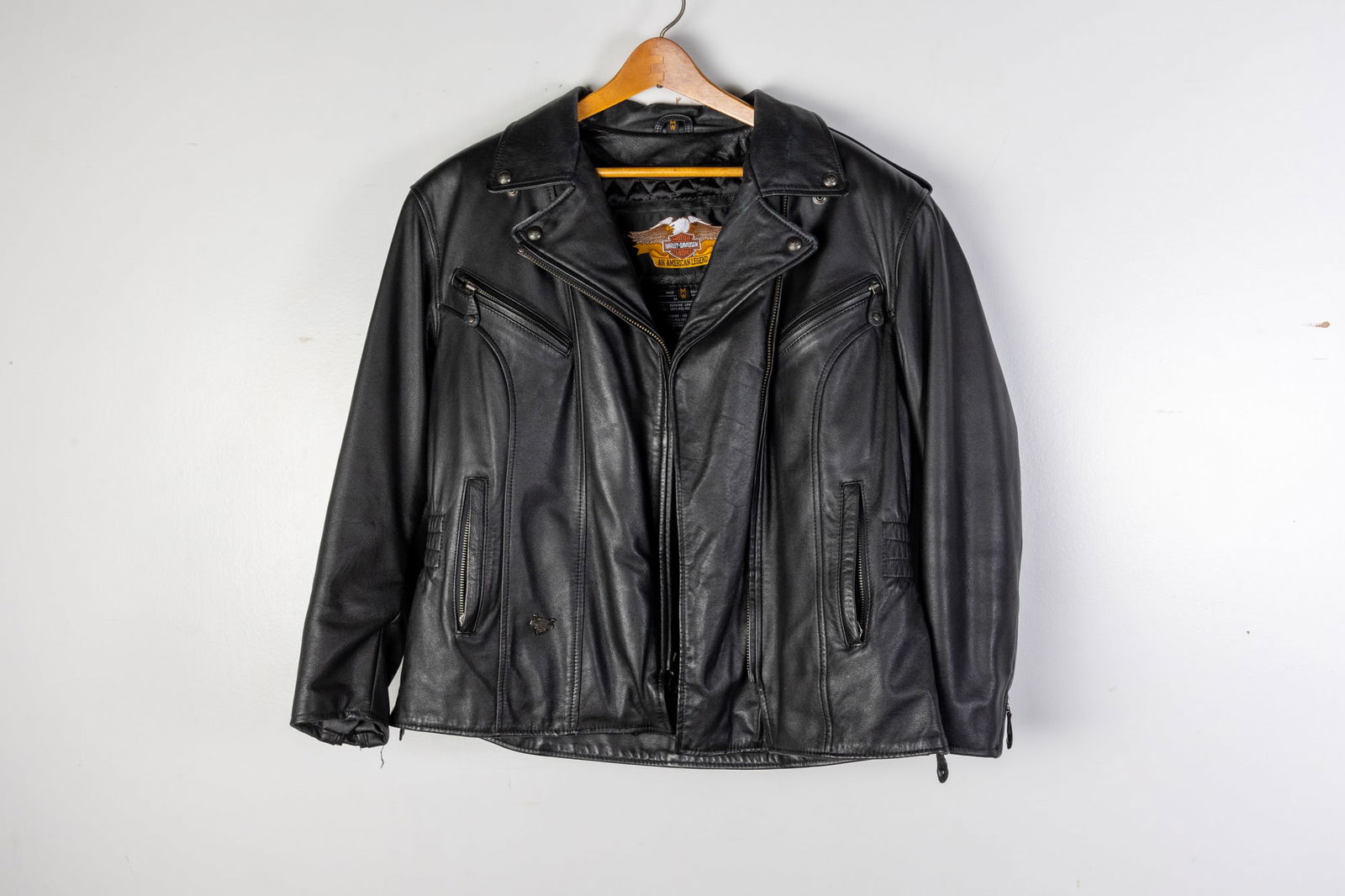 Harley Davidson Leather Jacket (1 of 4)