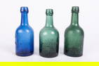 Three Antique Local Glass Bottles