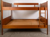 Westnofa Mid 20th Century Norwegian Teak Twin Bunk Bed