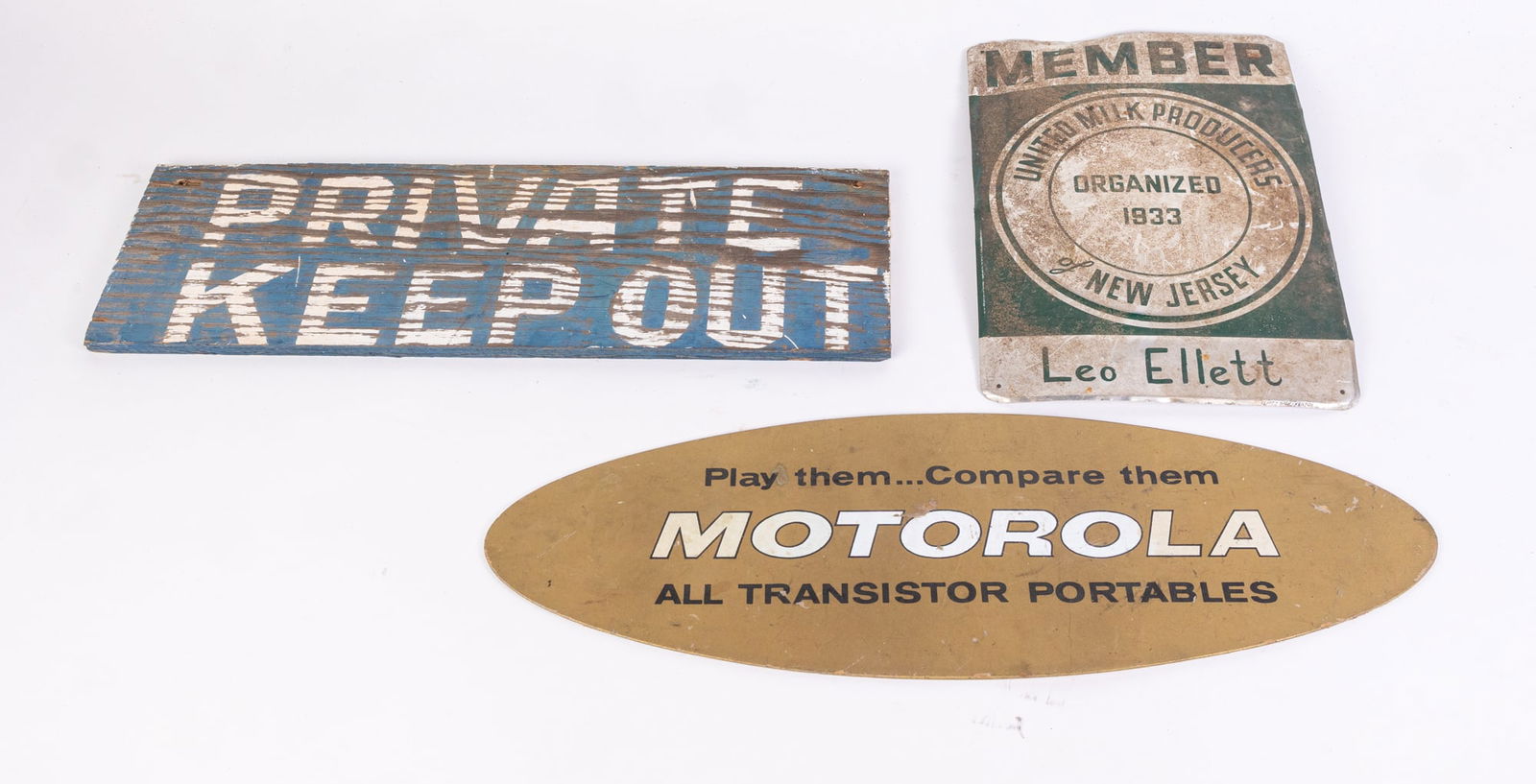 Three Vintage Signs (1 of 5)