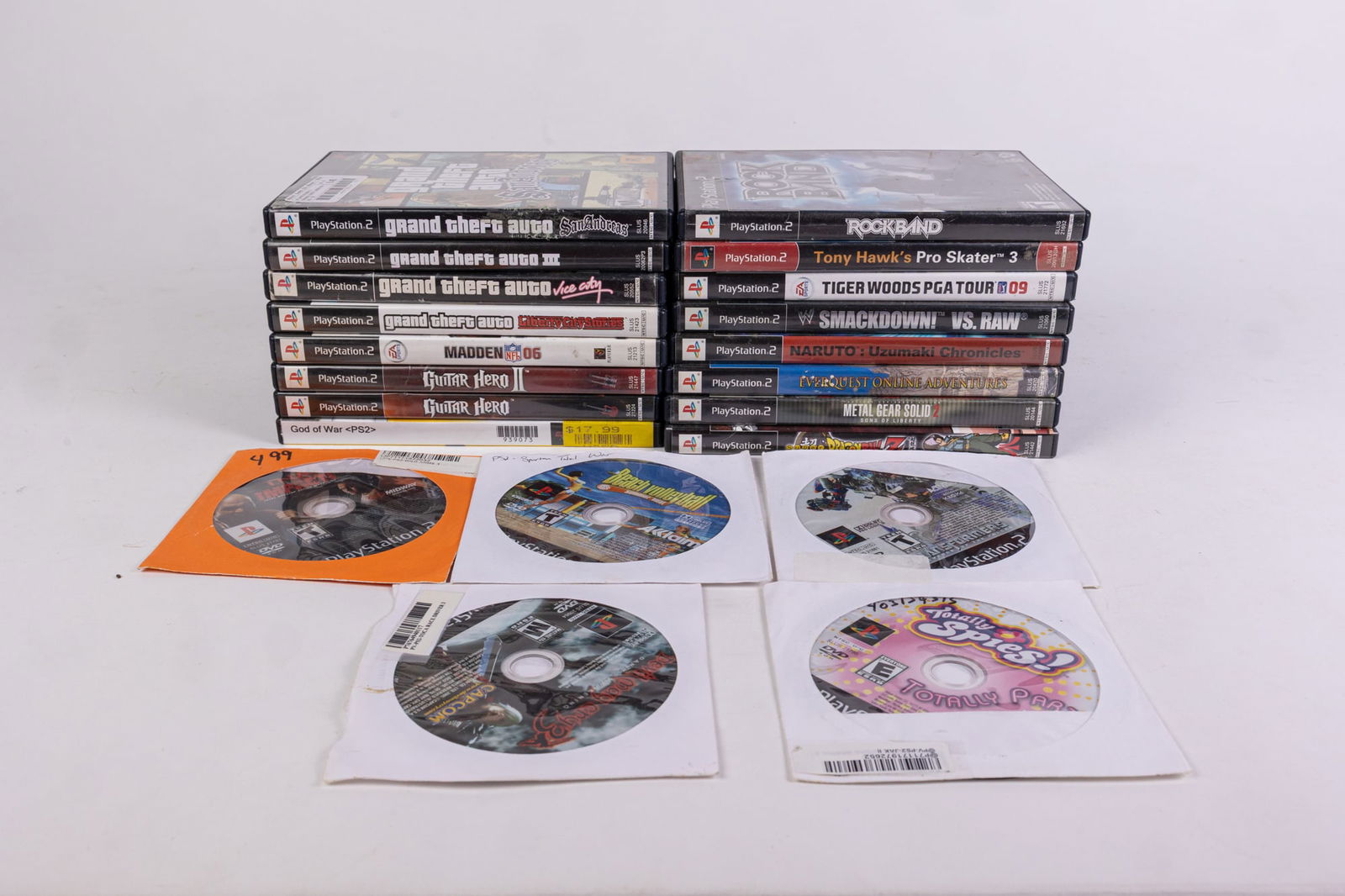 20+ PS2 Games Featuring Metal Gear Solid 2 (1 of 7)