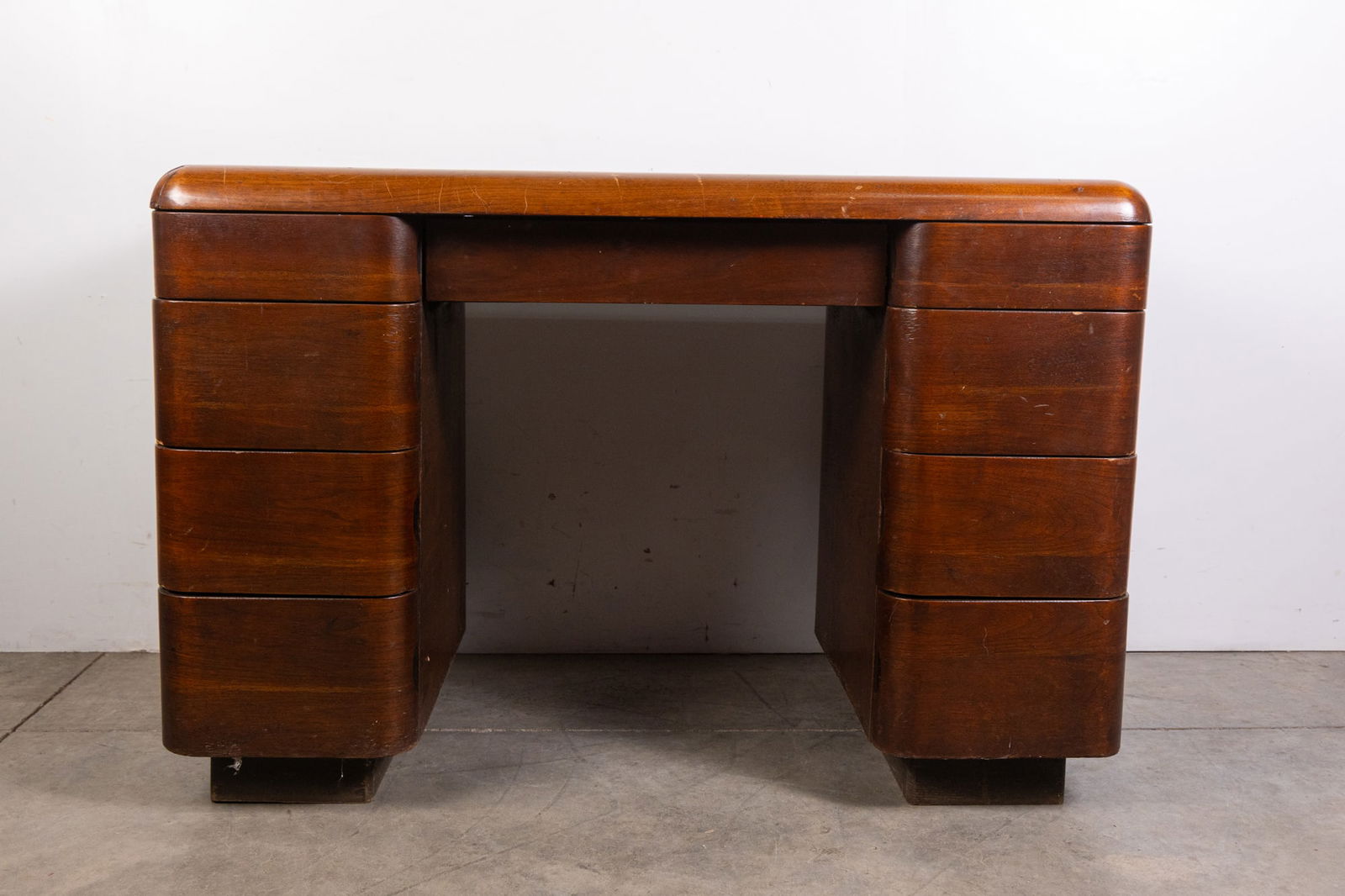 Paul Goldman Modern Bent Plywood Desk for Plymold (1 of 9)