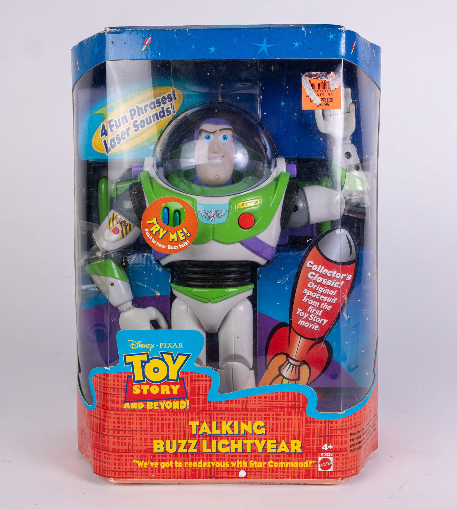 Buzz Lightyear Ultimate Talking Action Figure In Box